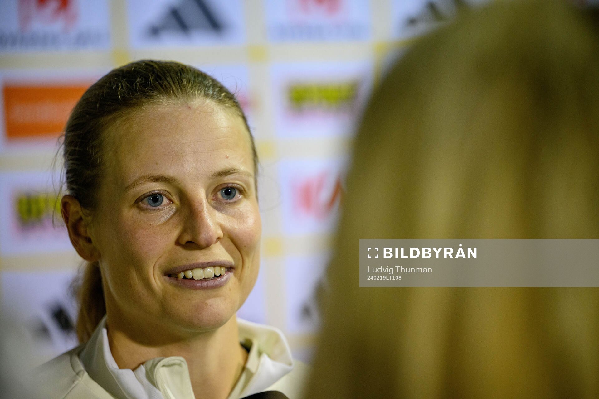 Anna Anvegård of Sweden of the women's national football