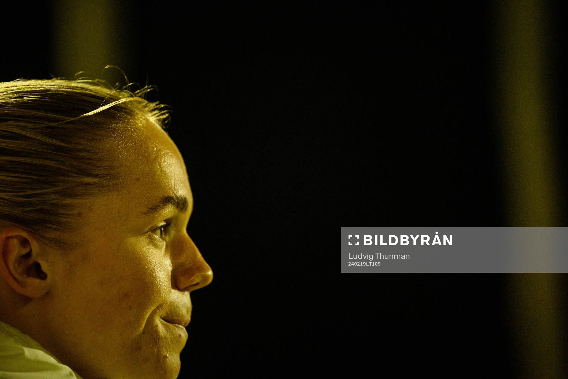 Hanna Lundkvist of Sweden of the women's national football