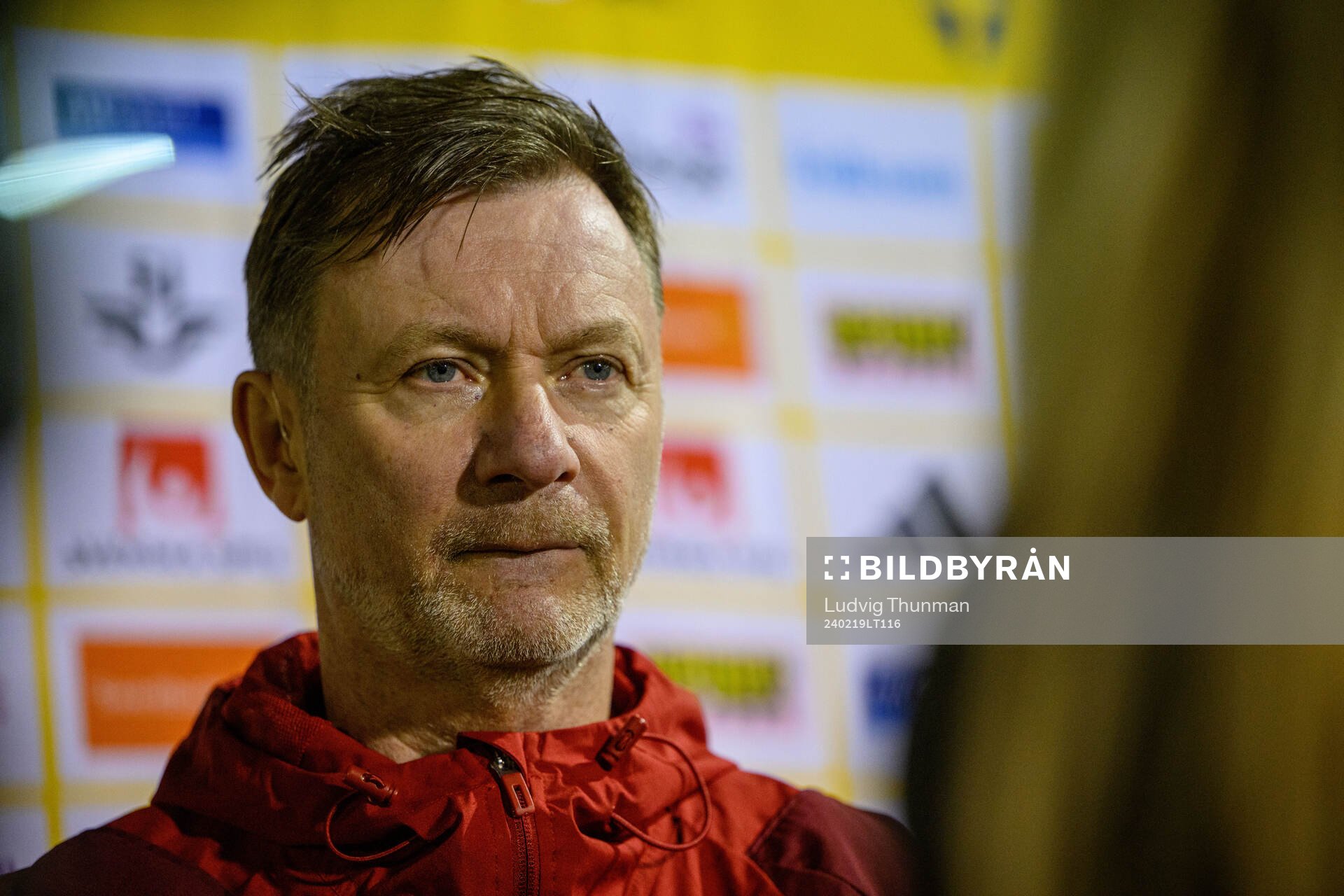 Head coach Peter Gerhardsson of Sweden of the women's
