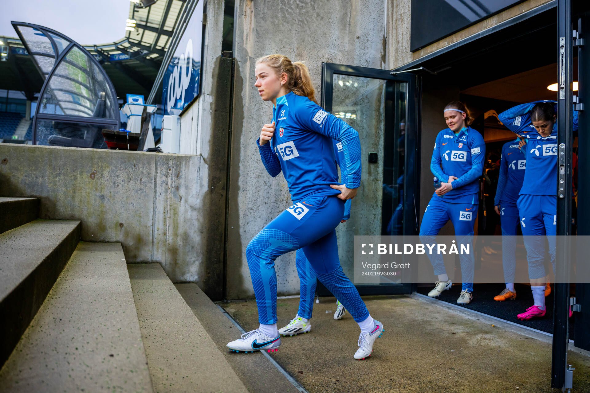 Justine Kielland of the Norwegian women's national football