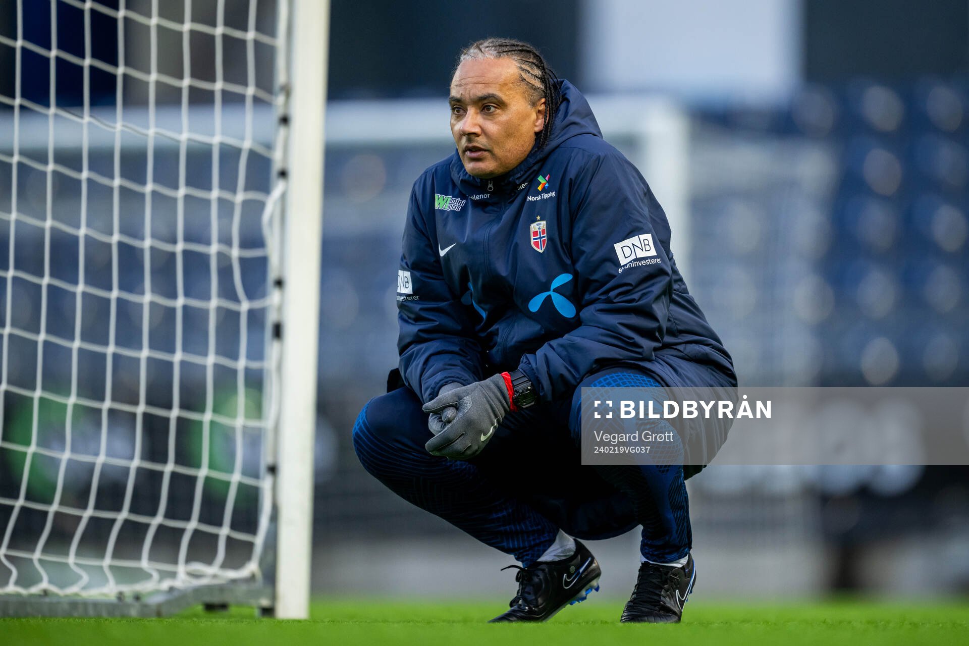 Lee Skyrme, assistant coach of the Norwegian women's