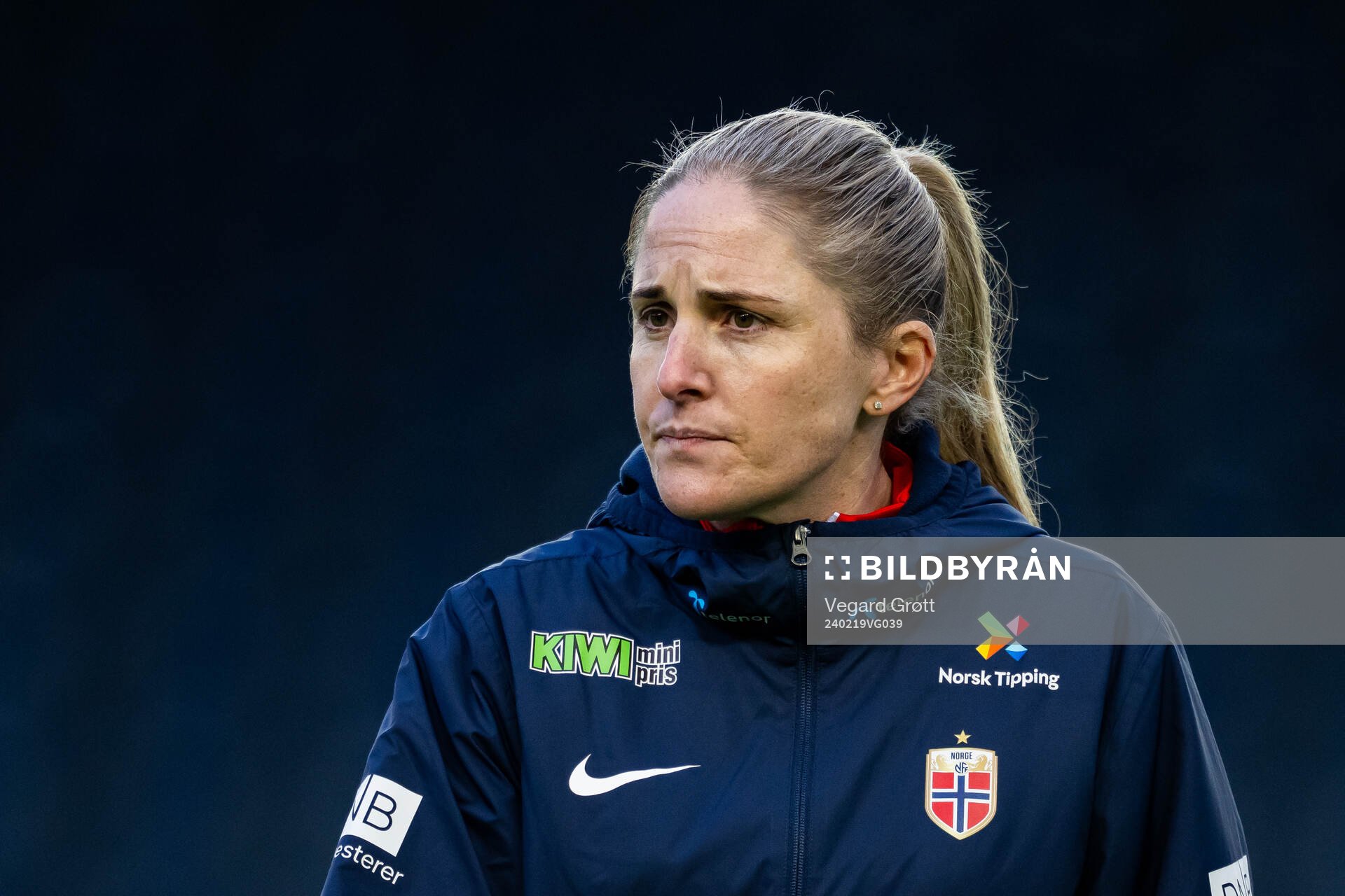 Gemma Grainger, head coach of the Norwegian women's