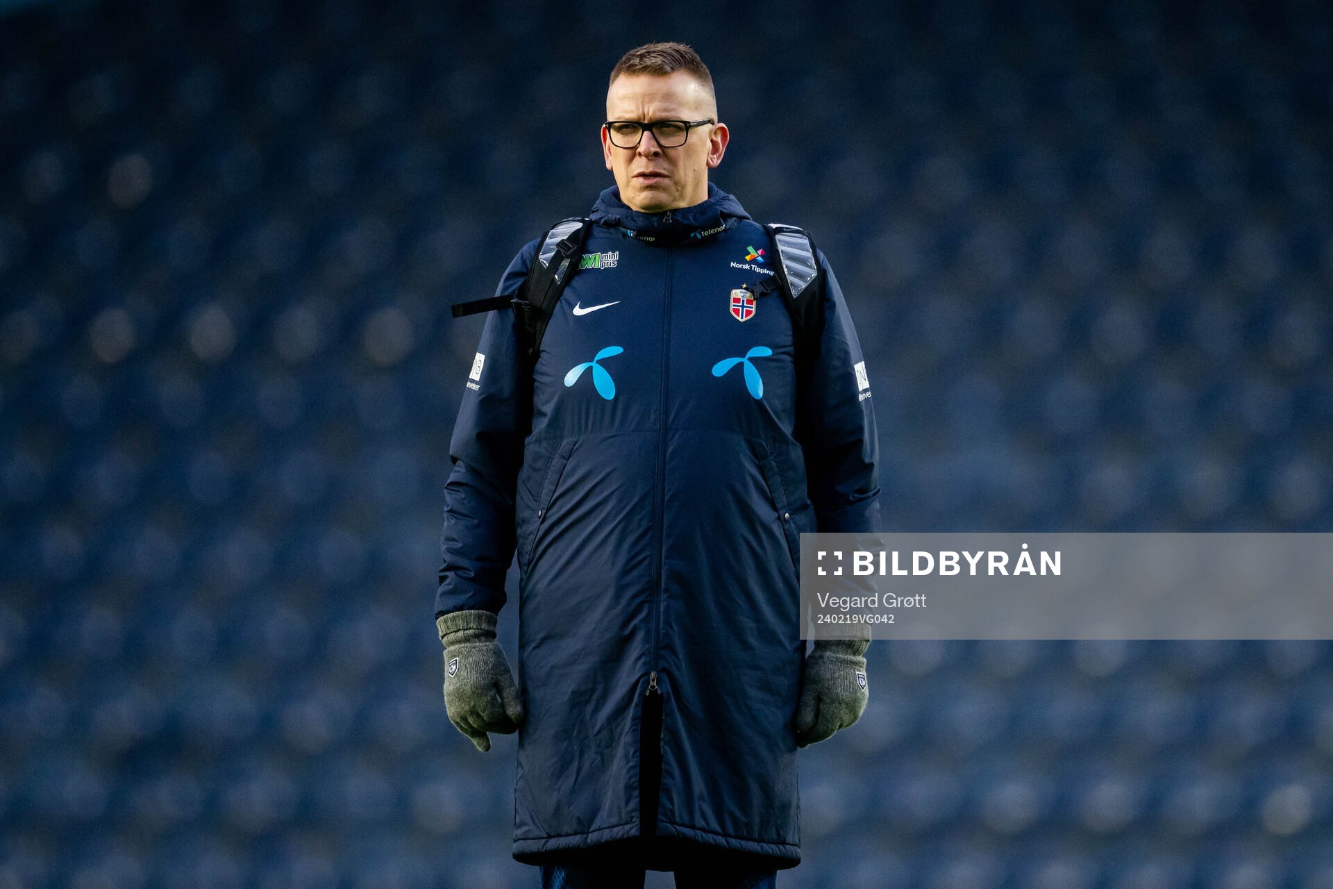 Henning Sverdrup, media officer of the Norwegian women's