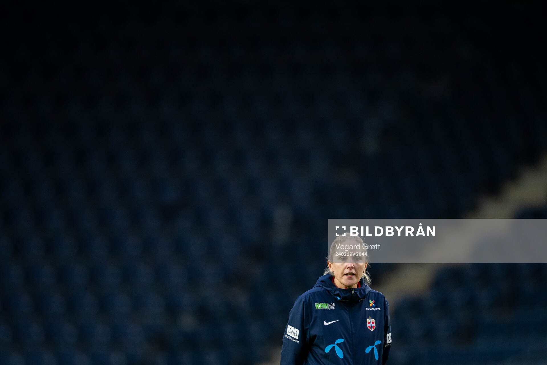 Gemma Grainger, head coach of the Norwegian women's