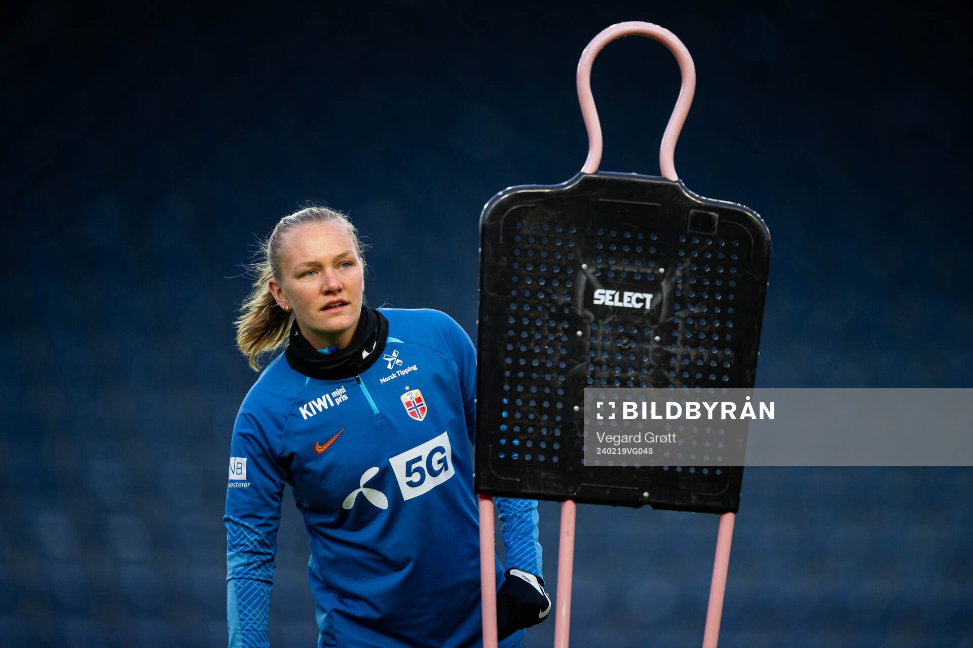Frida Maanum of the Norwegian women's national football team