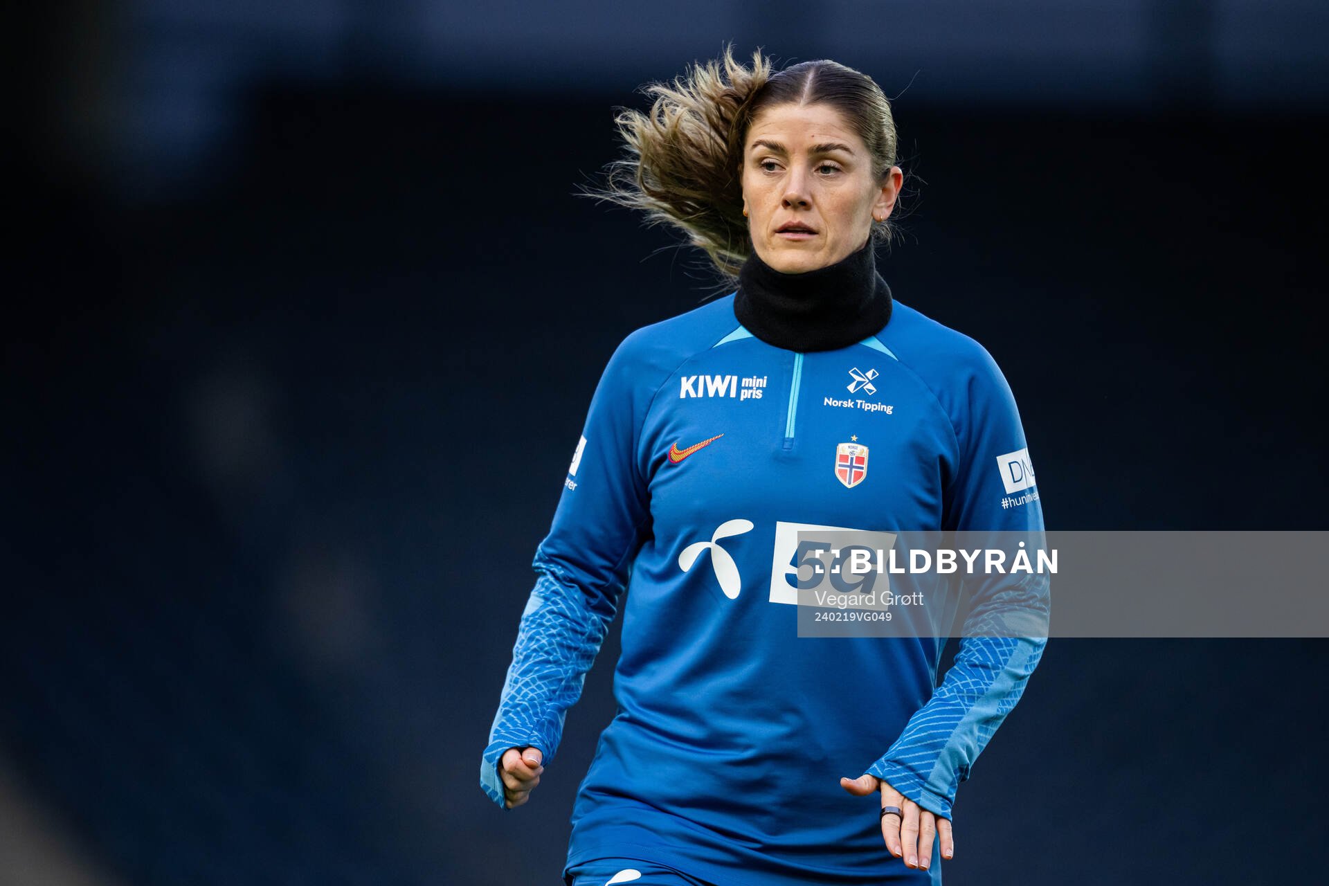 Maren Mjelde of the Norwegian women's national football team