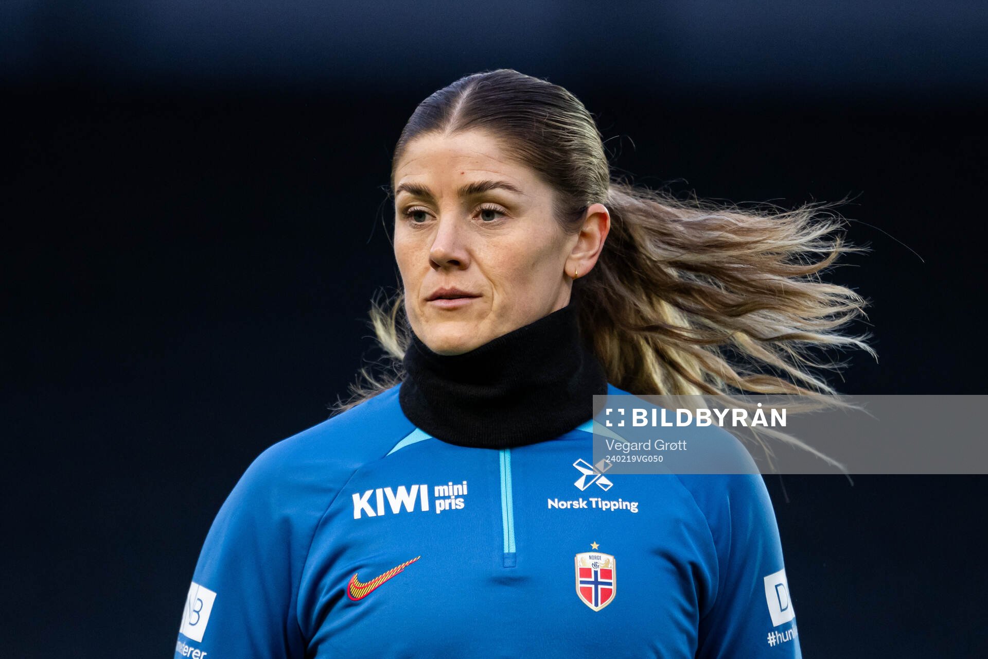 Maren Mjelde of the Norwegian women's national football team