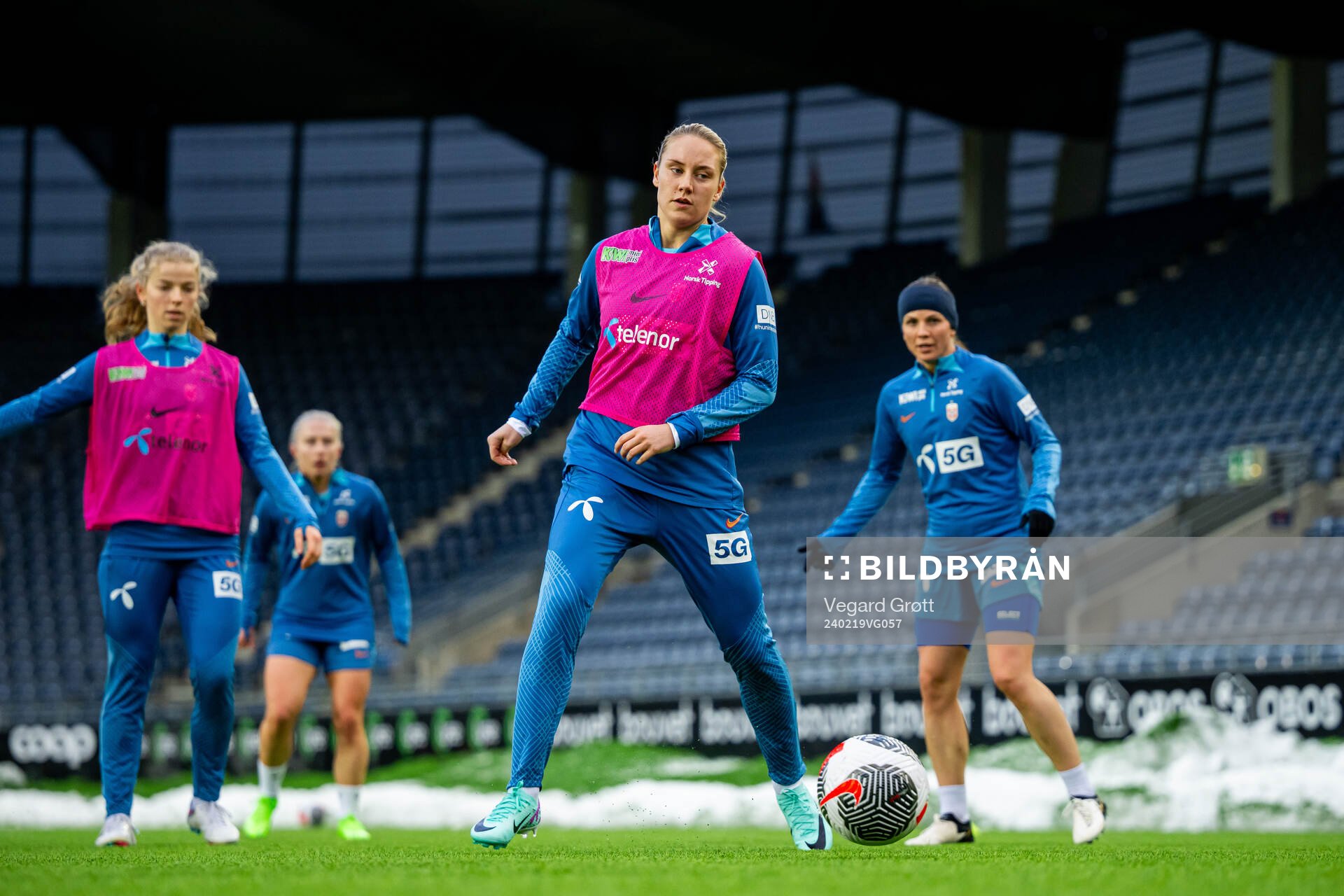 Lisa Fjeldstad Naalsund of the Norwegian women's national