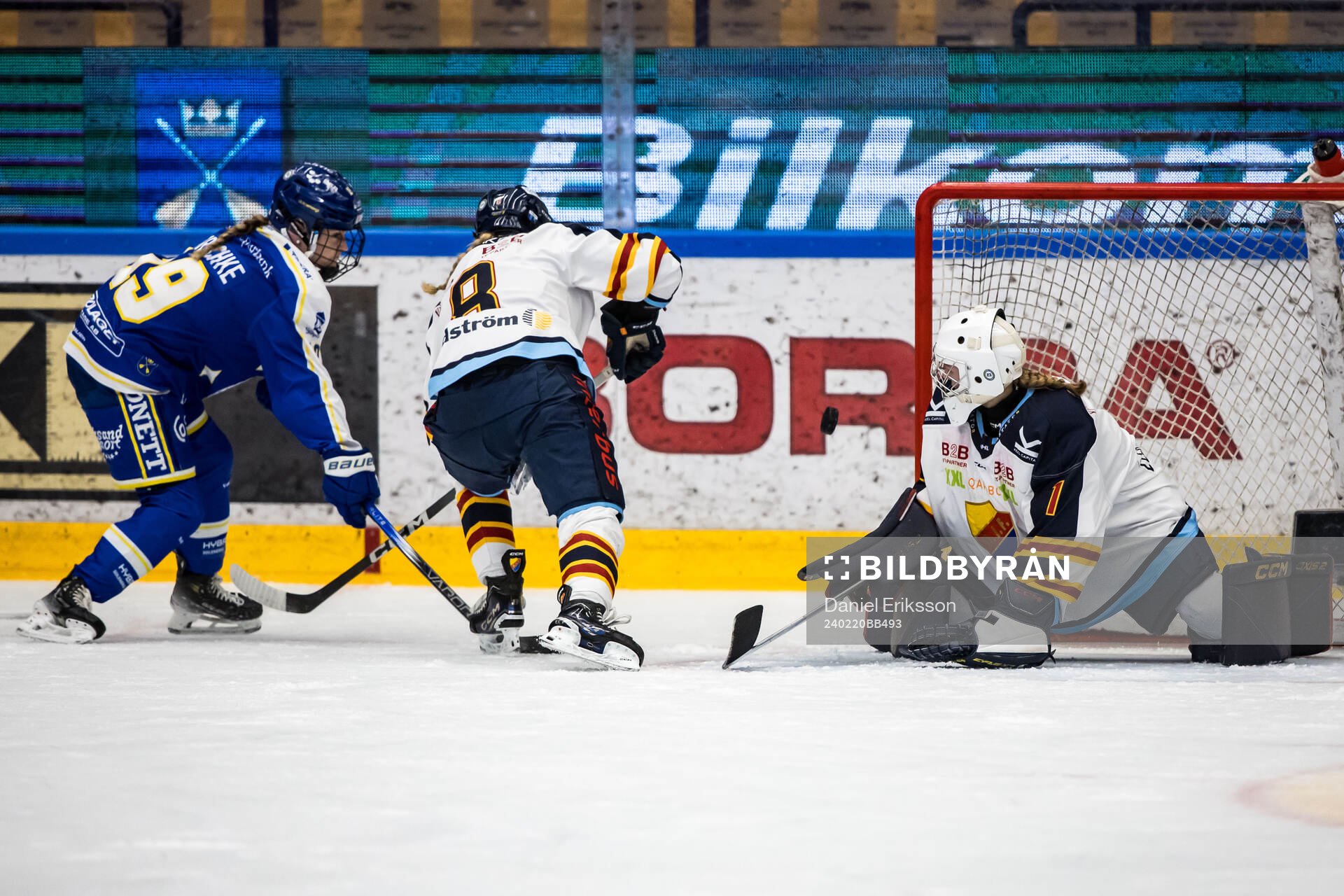 Leksands Anna Elizabeth Purschke och Djurgårdens målvakt