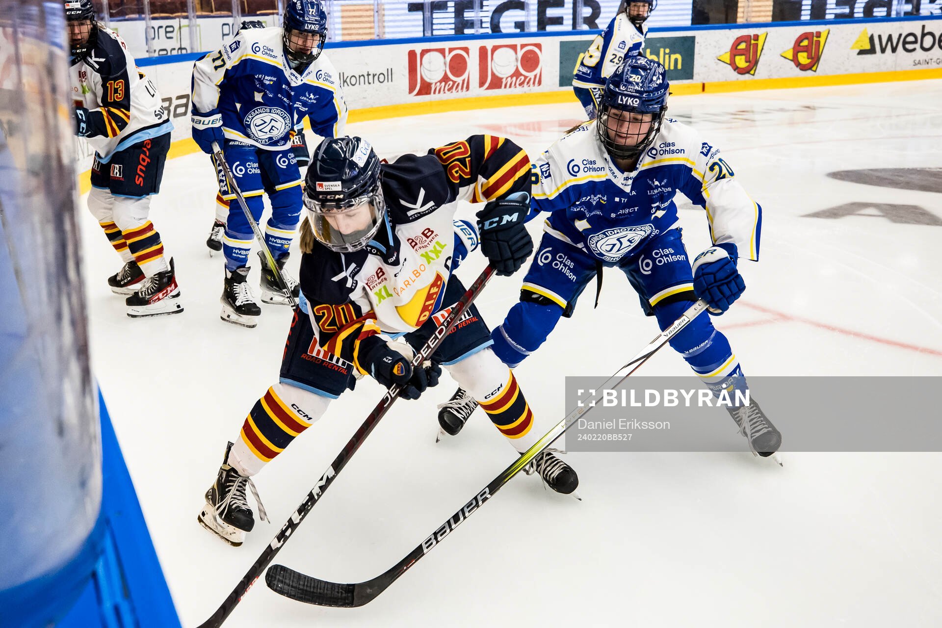 Djurgårdens Brette Pettet och Leksands Tatum Amy