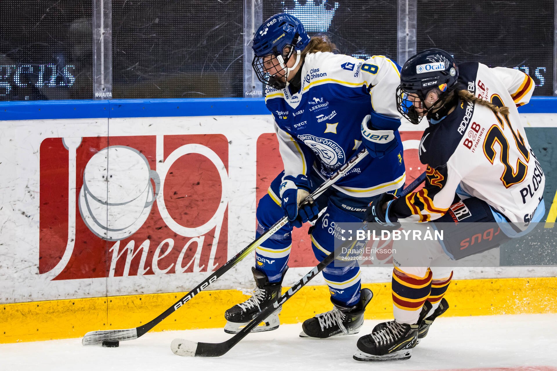 Leksands Ella Albinsson och Djurgårdens Tereza Plosova