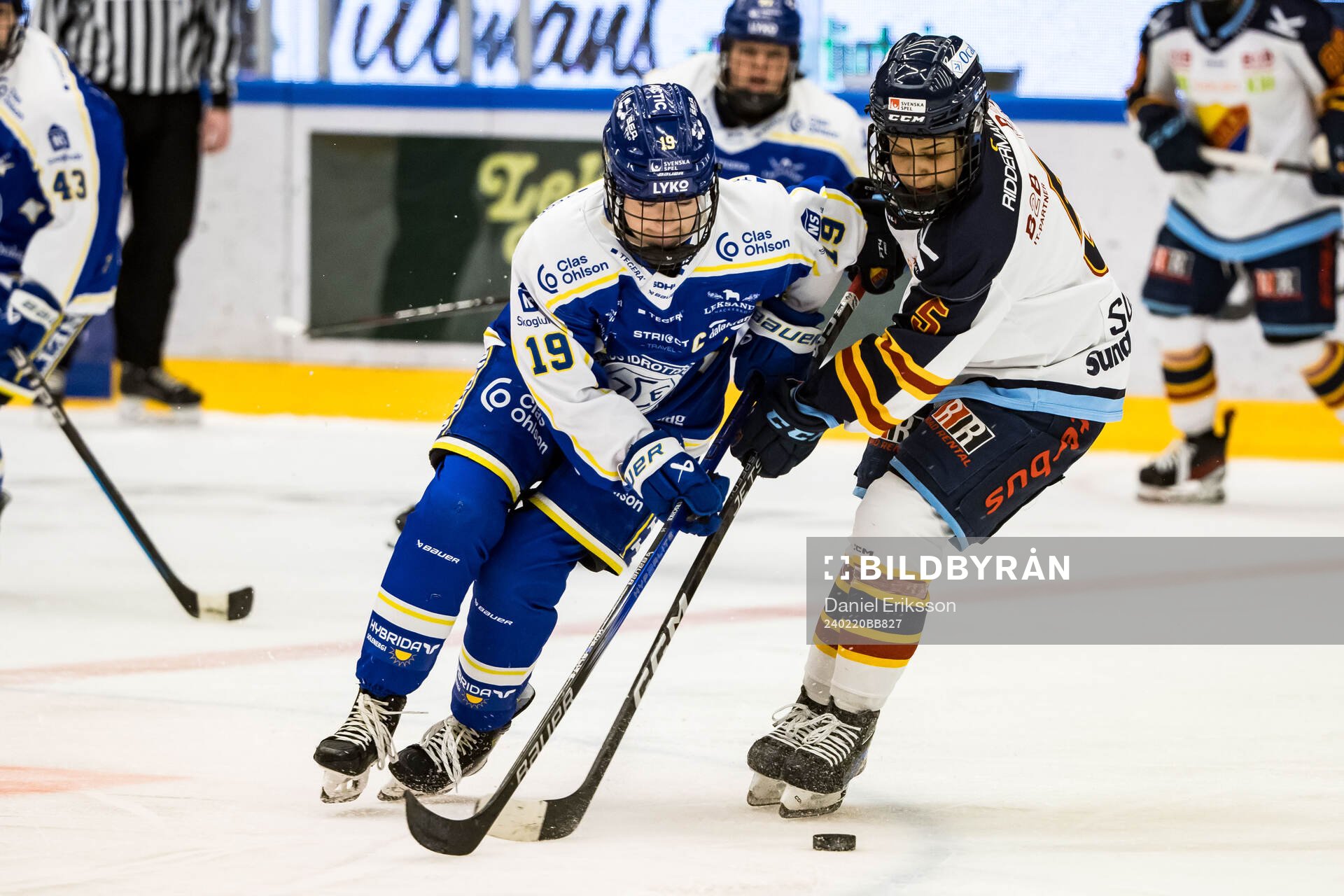 Leksands Anna Elizabeth Purschke och Djurgårdens Olivia