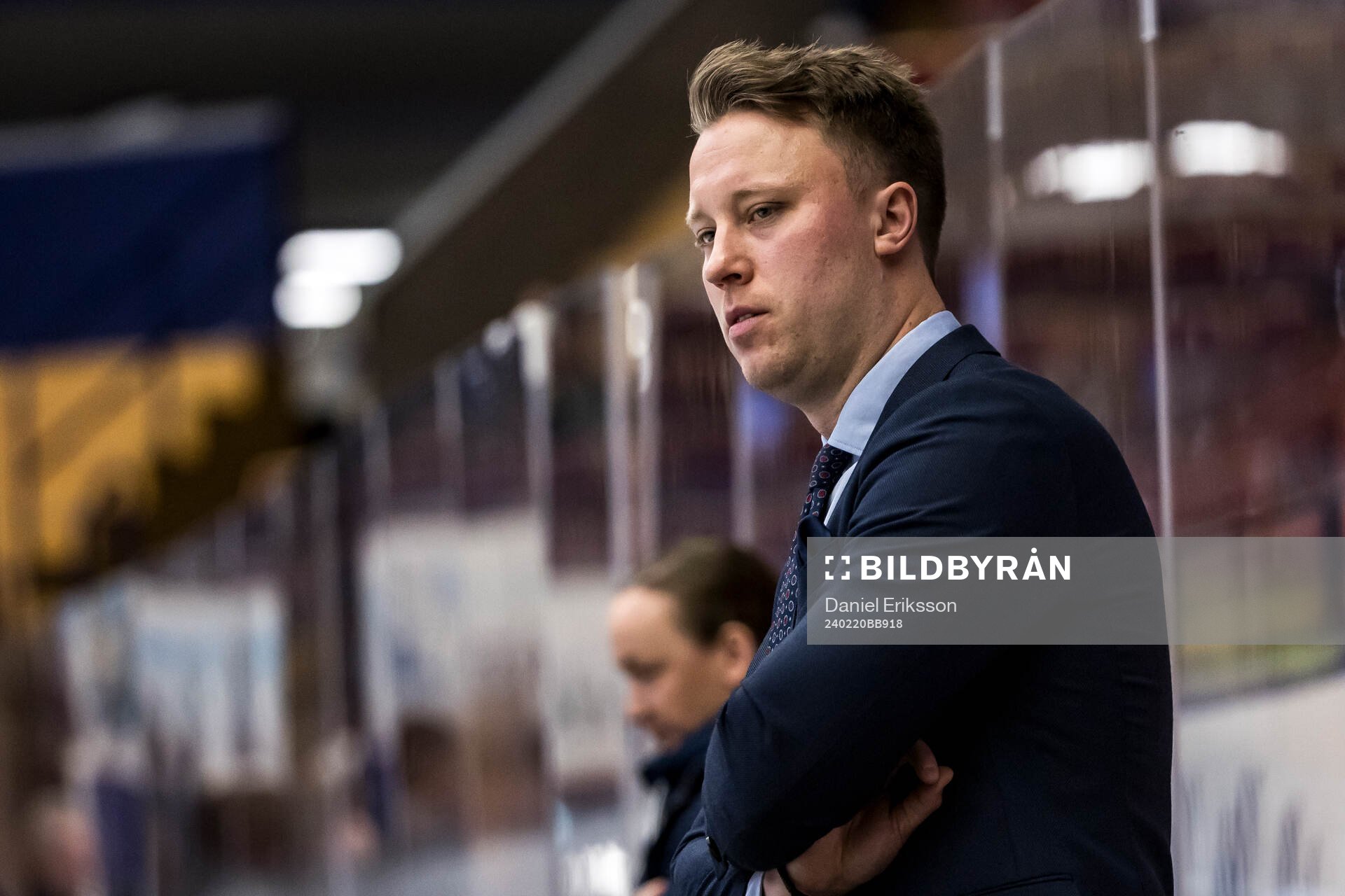 Leksands tränare Joakim Engström