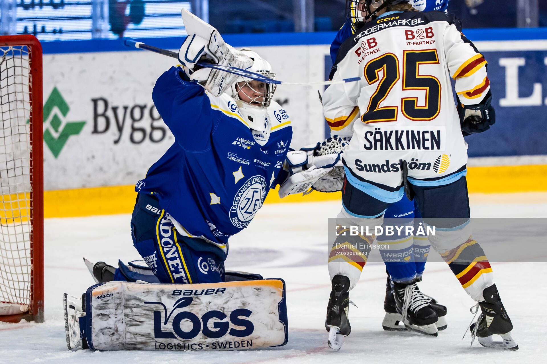 Leksands målvakt Ellen Jonsson