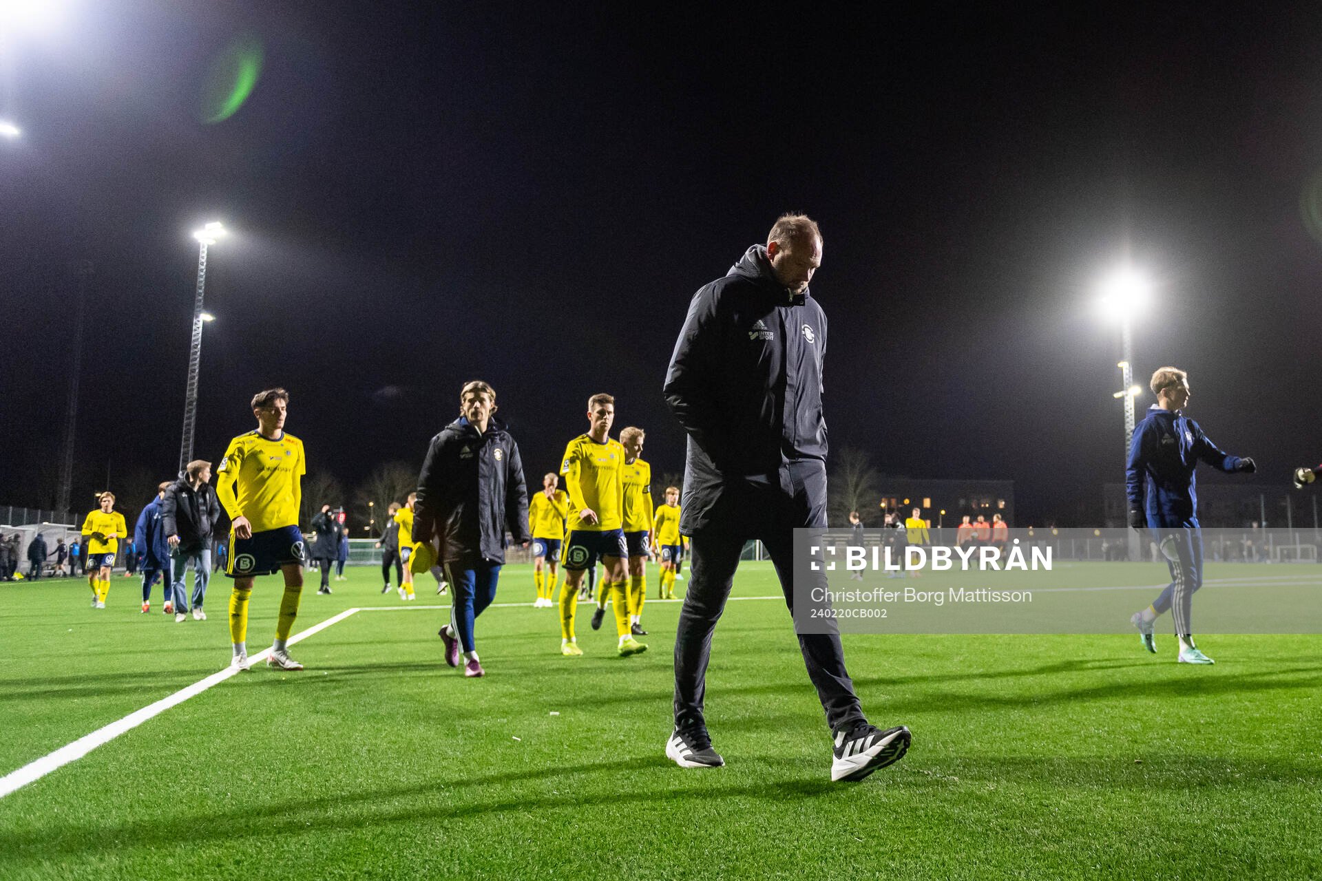Ängelholms tränare Andreas Granqvist deppar