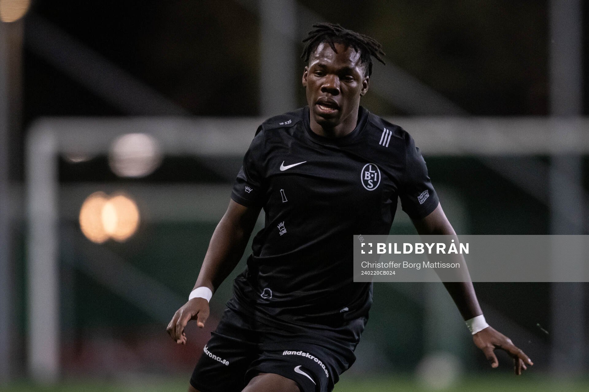 Landskrona BOISs Xavier Odhiambo