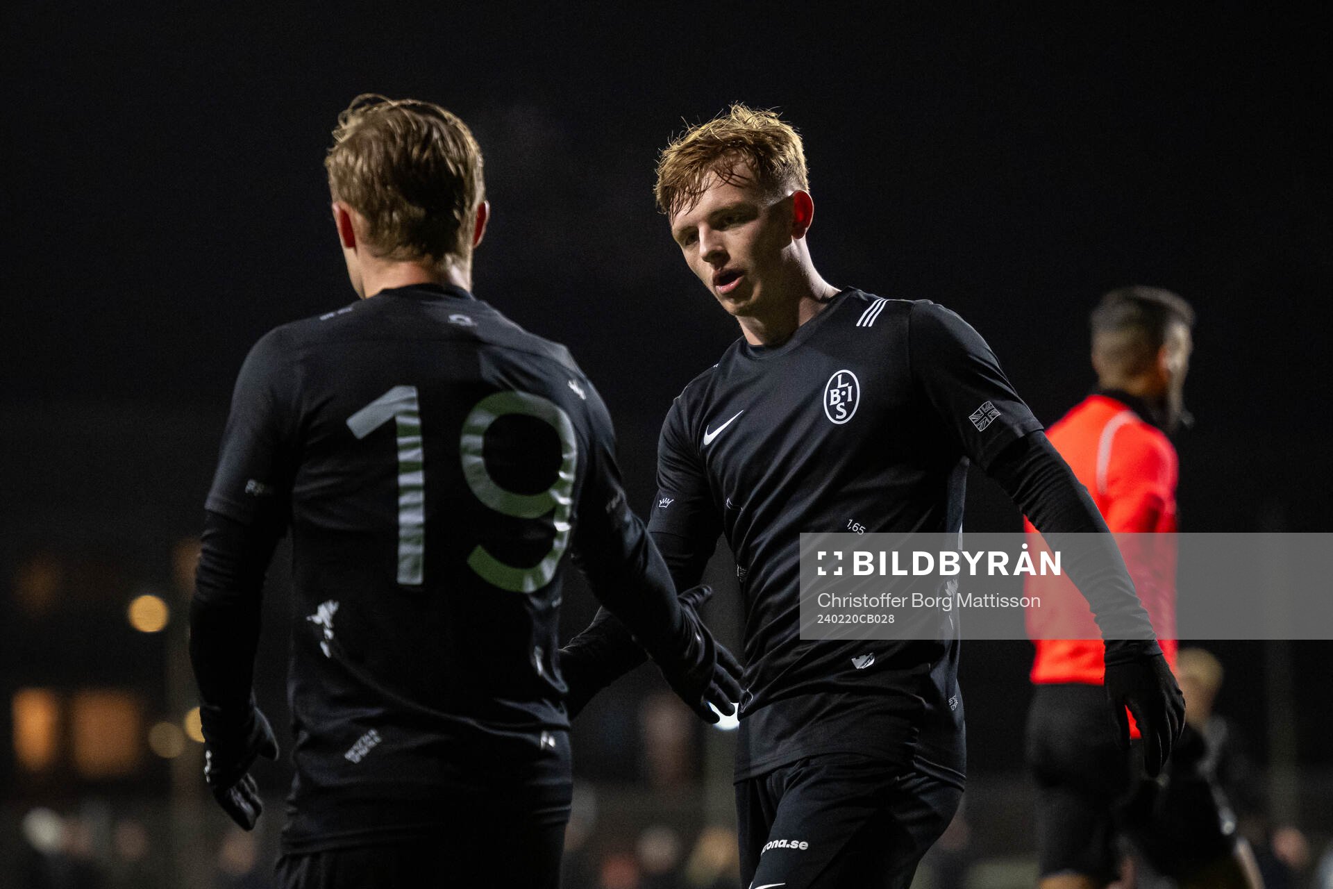 Landskrona BOISs Vincent Sundberg och Sam Hegdal