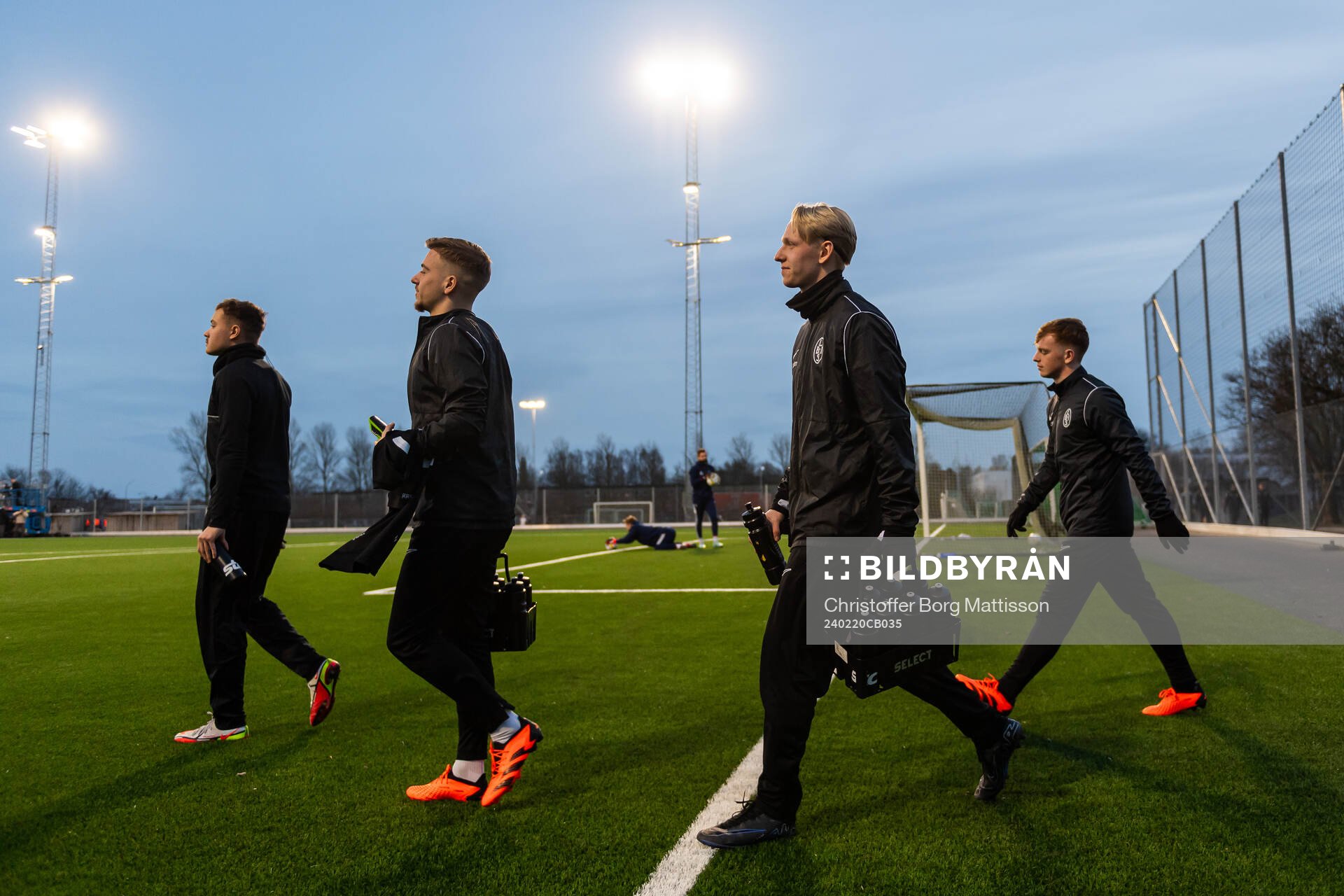 Landskrona BOISs Albin Deliu Lataj, Albin Selani, Linus