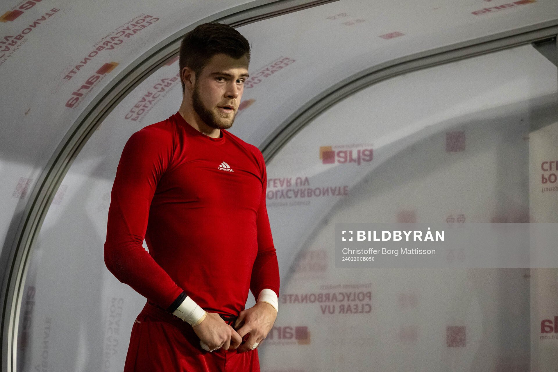 Ängelholms målvakt Robin Streifert