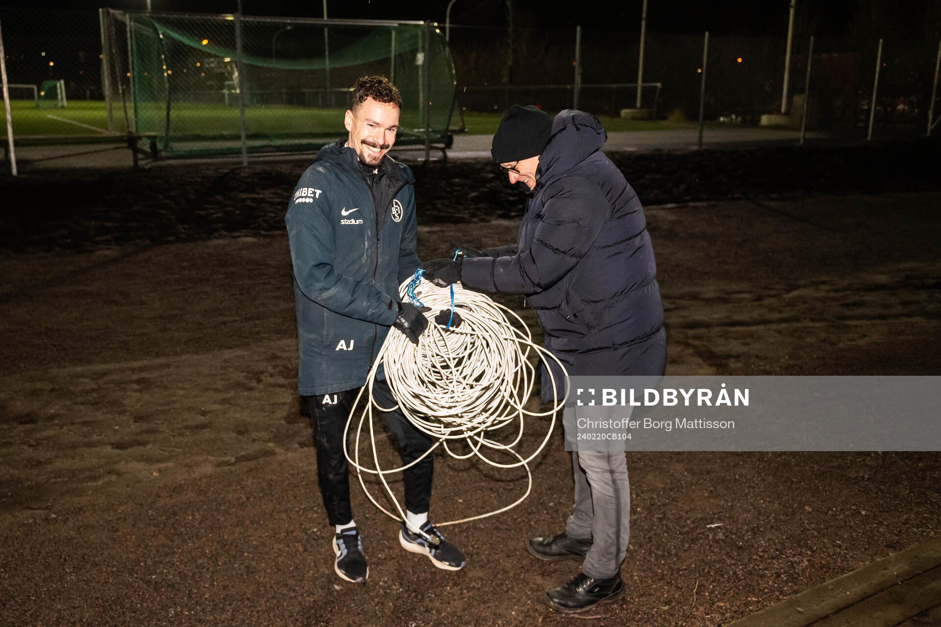 Landskrona BOISs assisterande tränare Amir Jakirlic och