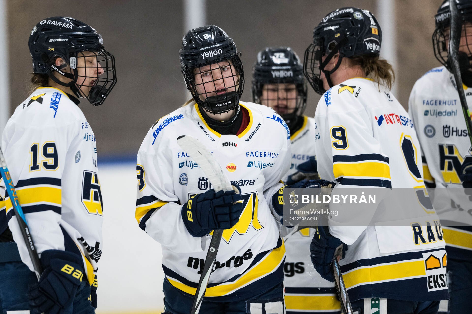 HV71s Hilda Svensson jublar
