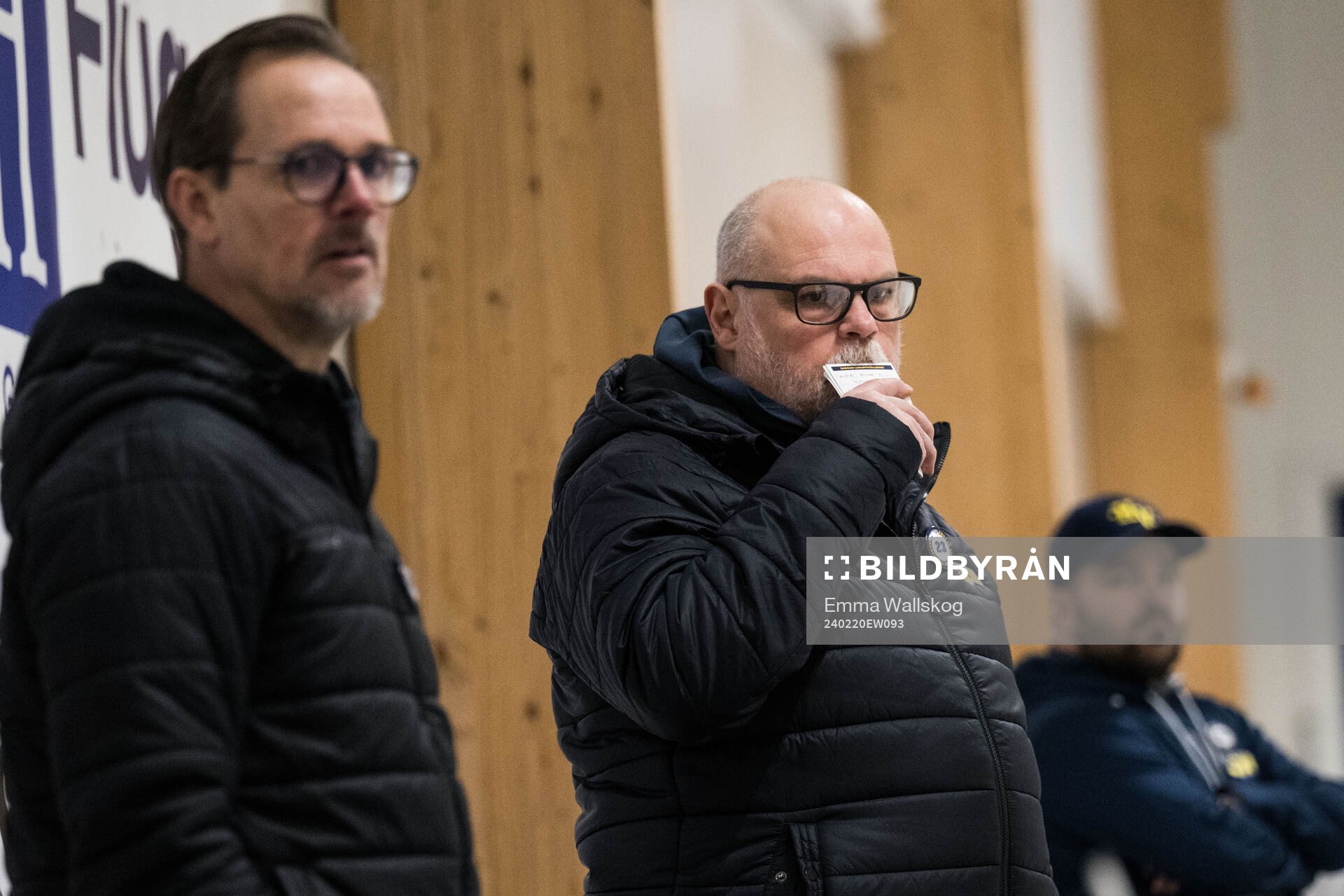 HV71s assisterande tränare Peter Hammarström och tränare