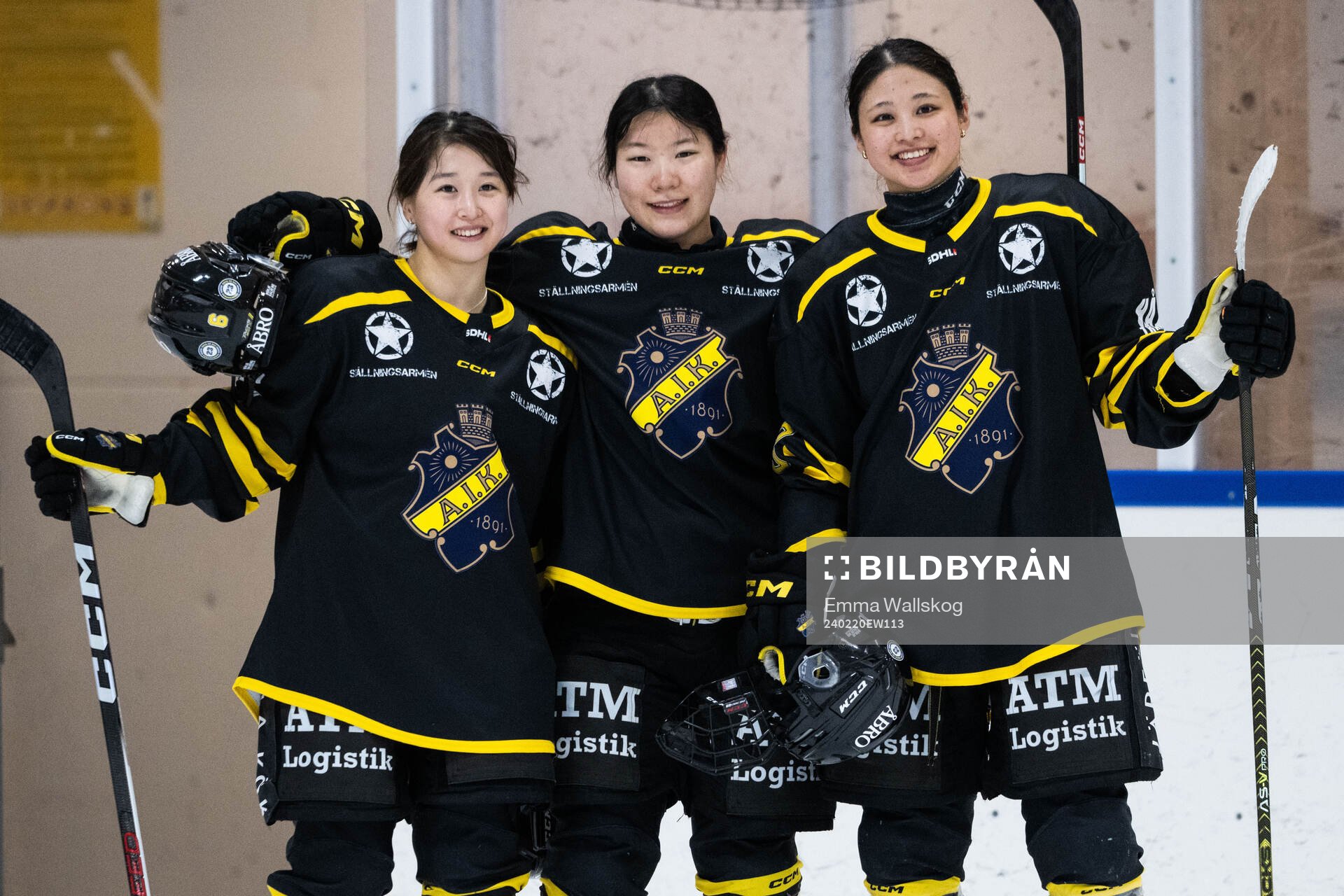 AIKs Hikaru Yamashita, Mei Miura, Fumika Sasano