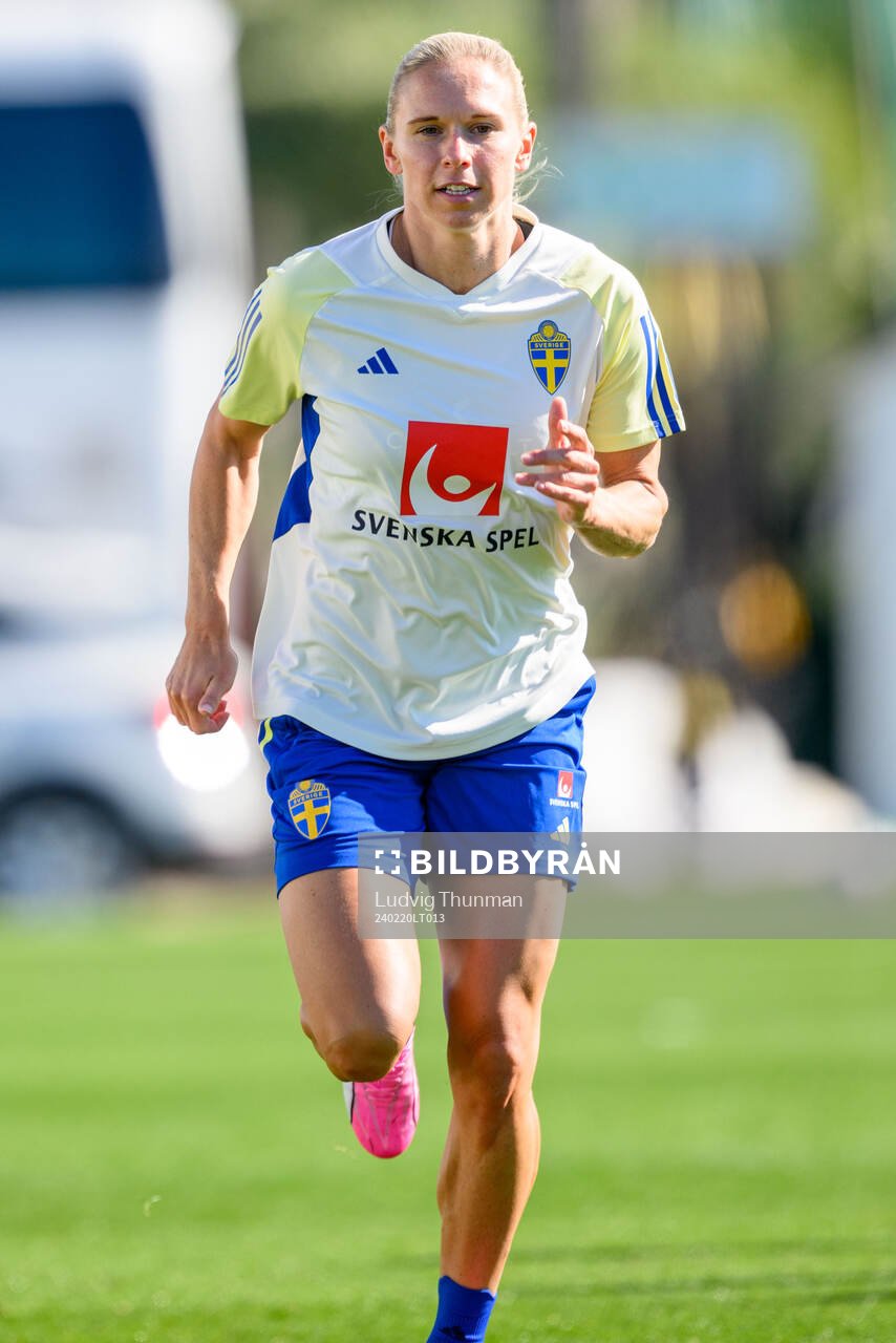 Jonna Andersson of Sweden of the women's national football