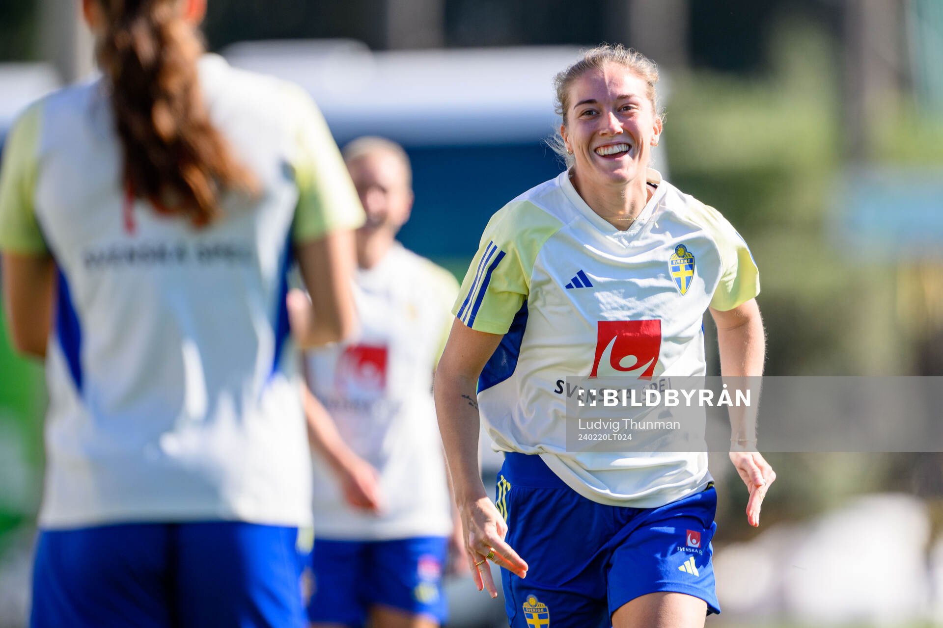 Filippa Angeldahl of Sweden of the women's national