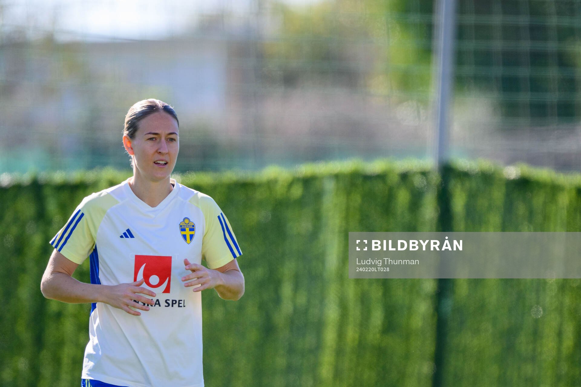 Emma Kullberg of Sweden of the women's national football