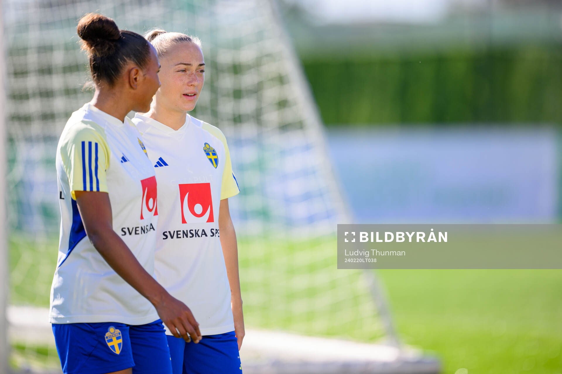 Hanna Bennison of Sweden of the women's national football