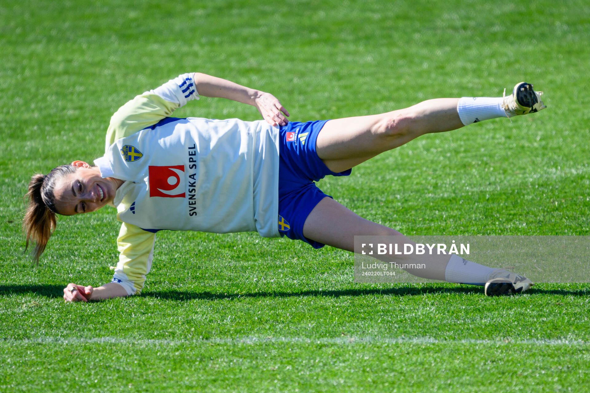 Kosovare Asllani of Sweden of the women's national football