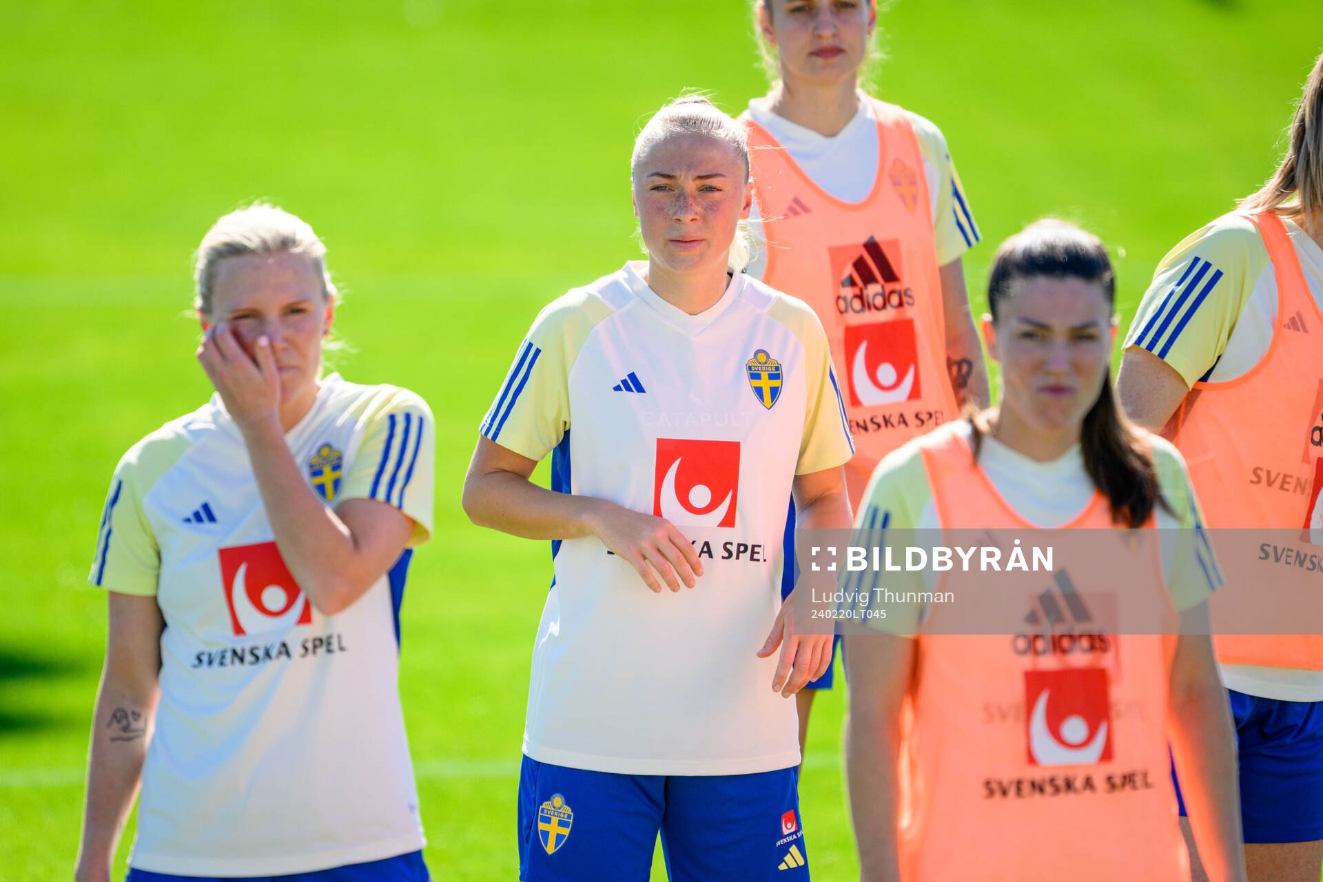Hanna Bennison of Sweden of the women's national football