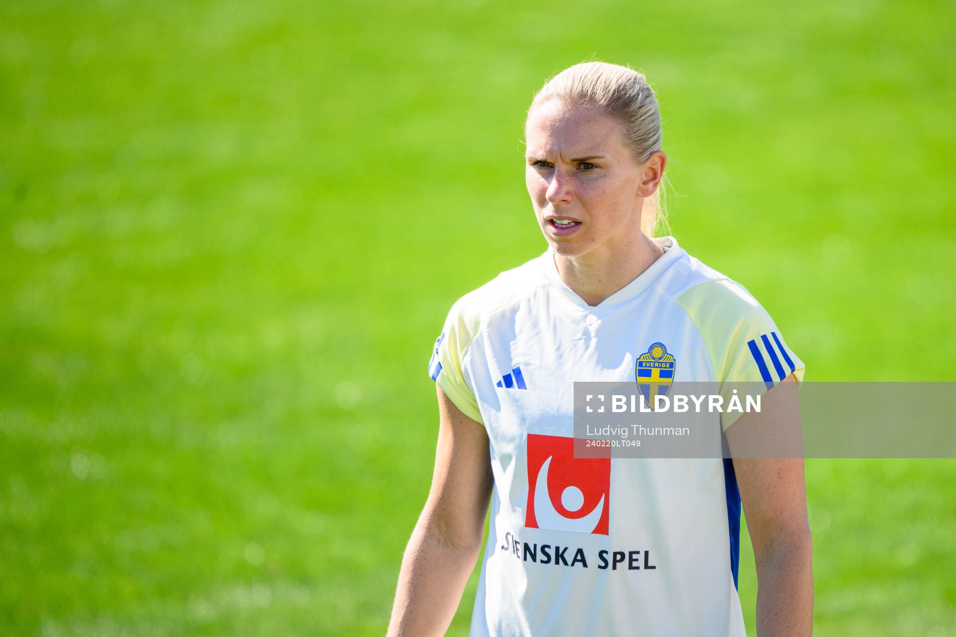 Jonna Andersson of Sweden of the women's national football