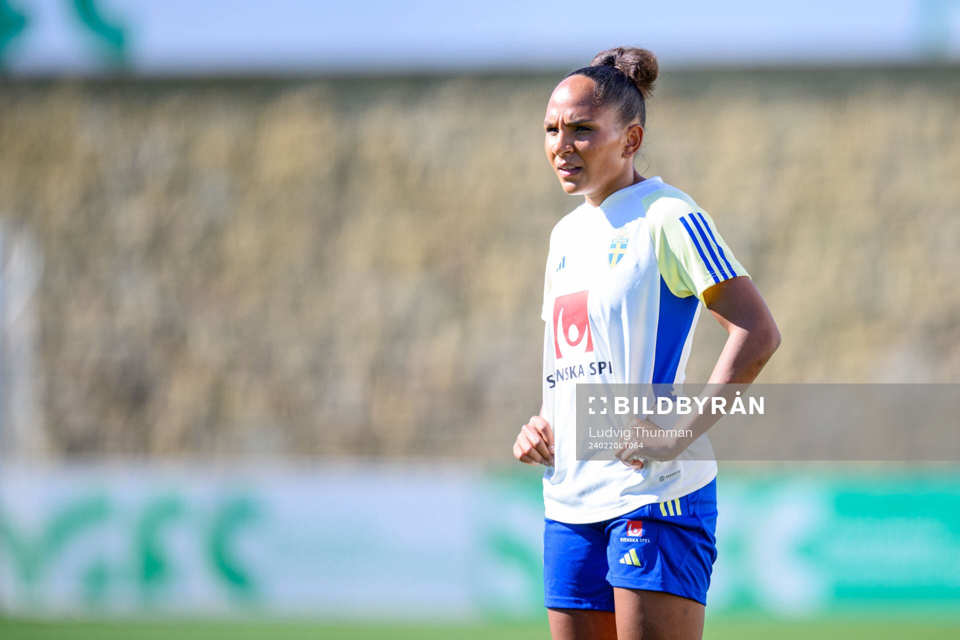 Madelen Janogy of Sweden of the women's national football