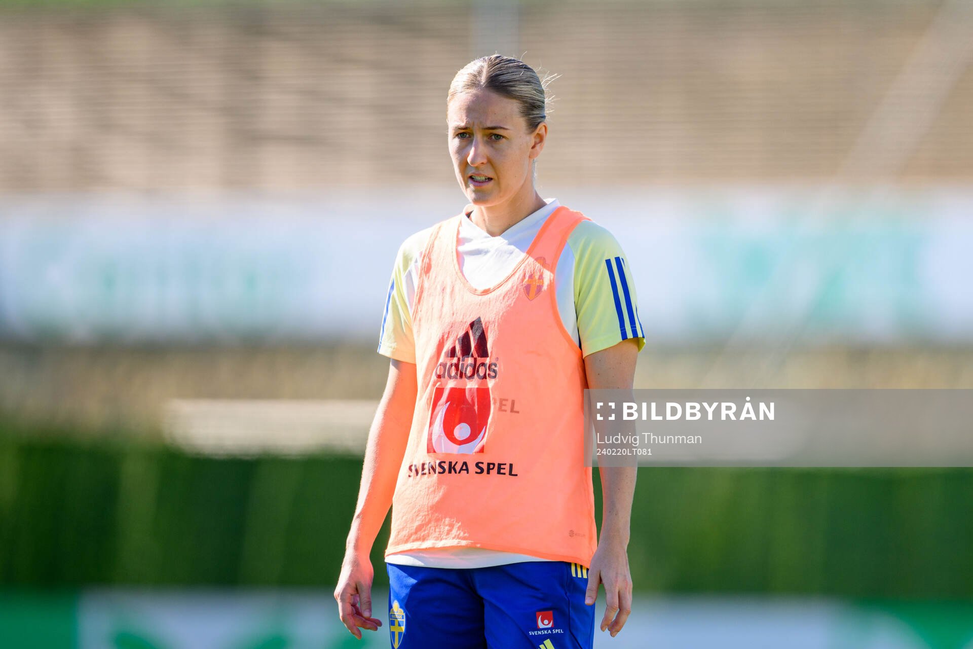 Emma Kullberg of Sweden of the women's national football