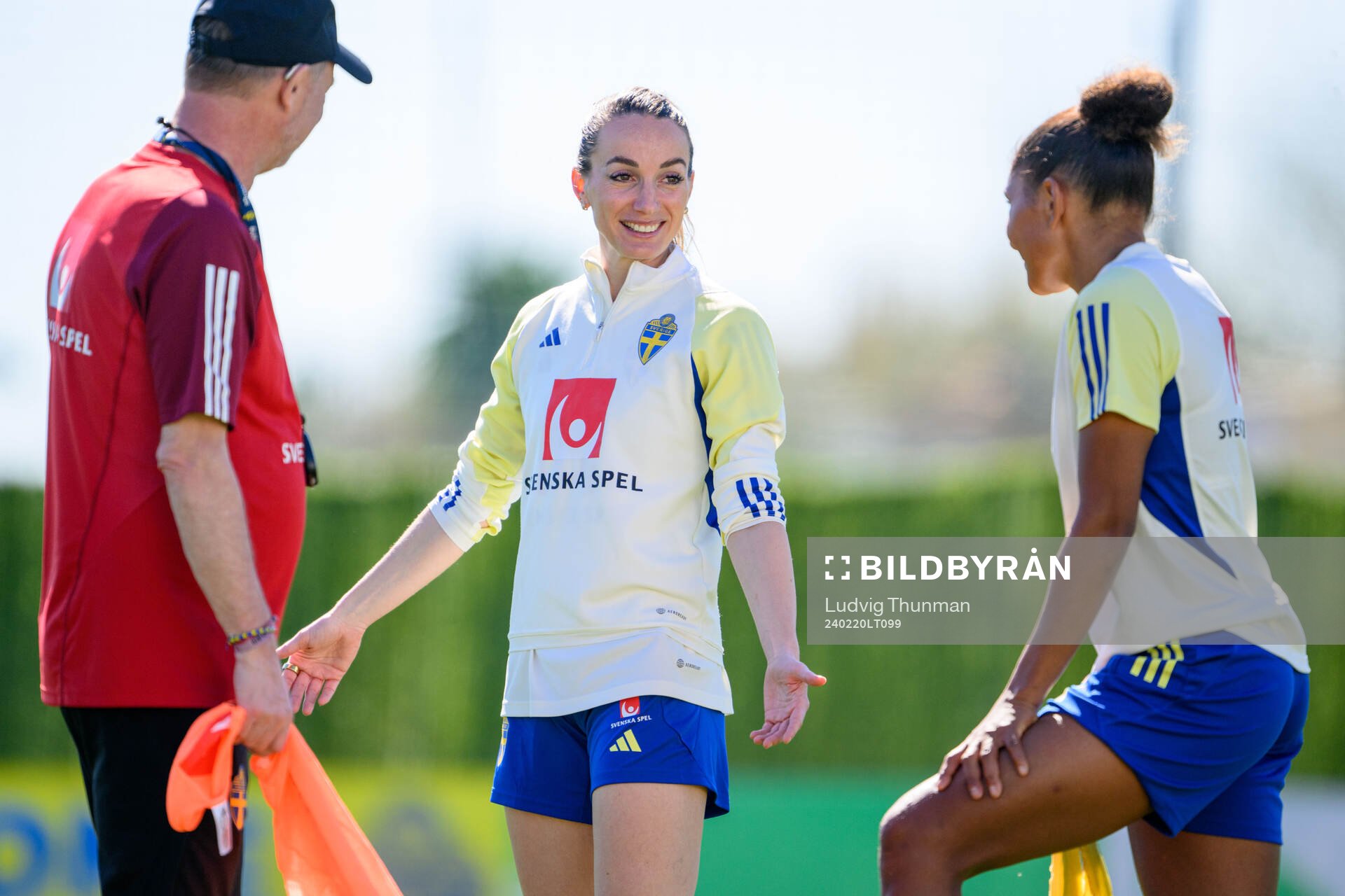 Kosovare Asllani of Sweden of the women's national football