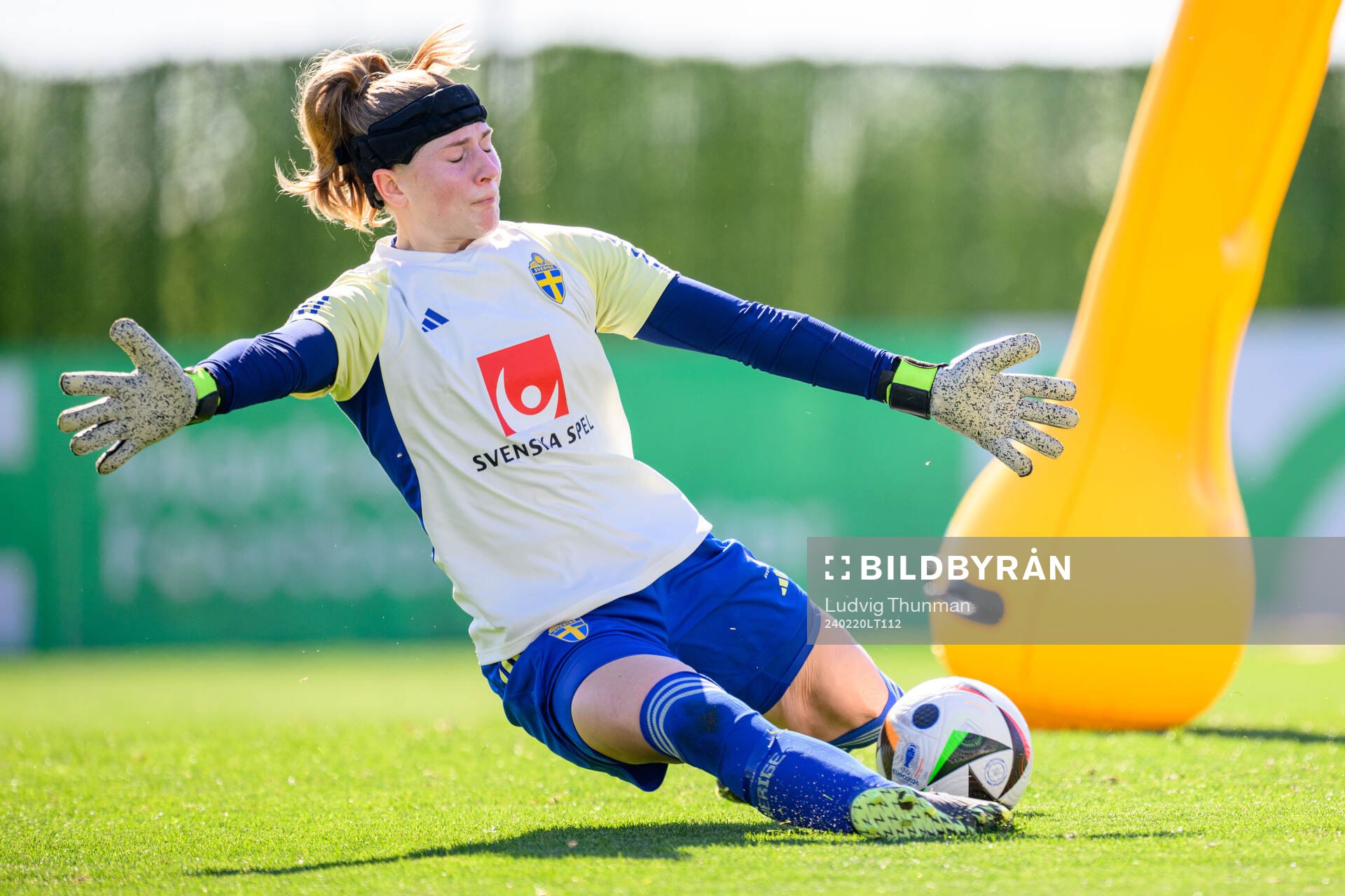 Tove Enblom of Sweden of the women's national football team