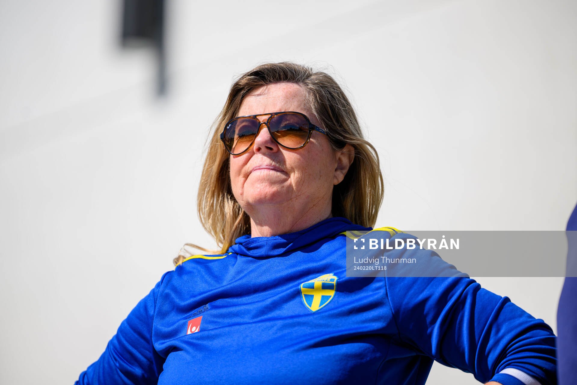 Team manager Marika Domanski Lyfors of the women's national