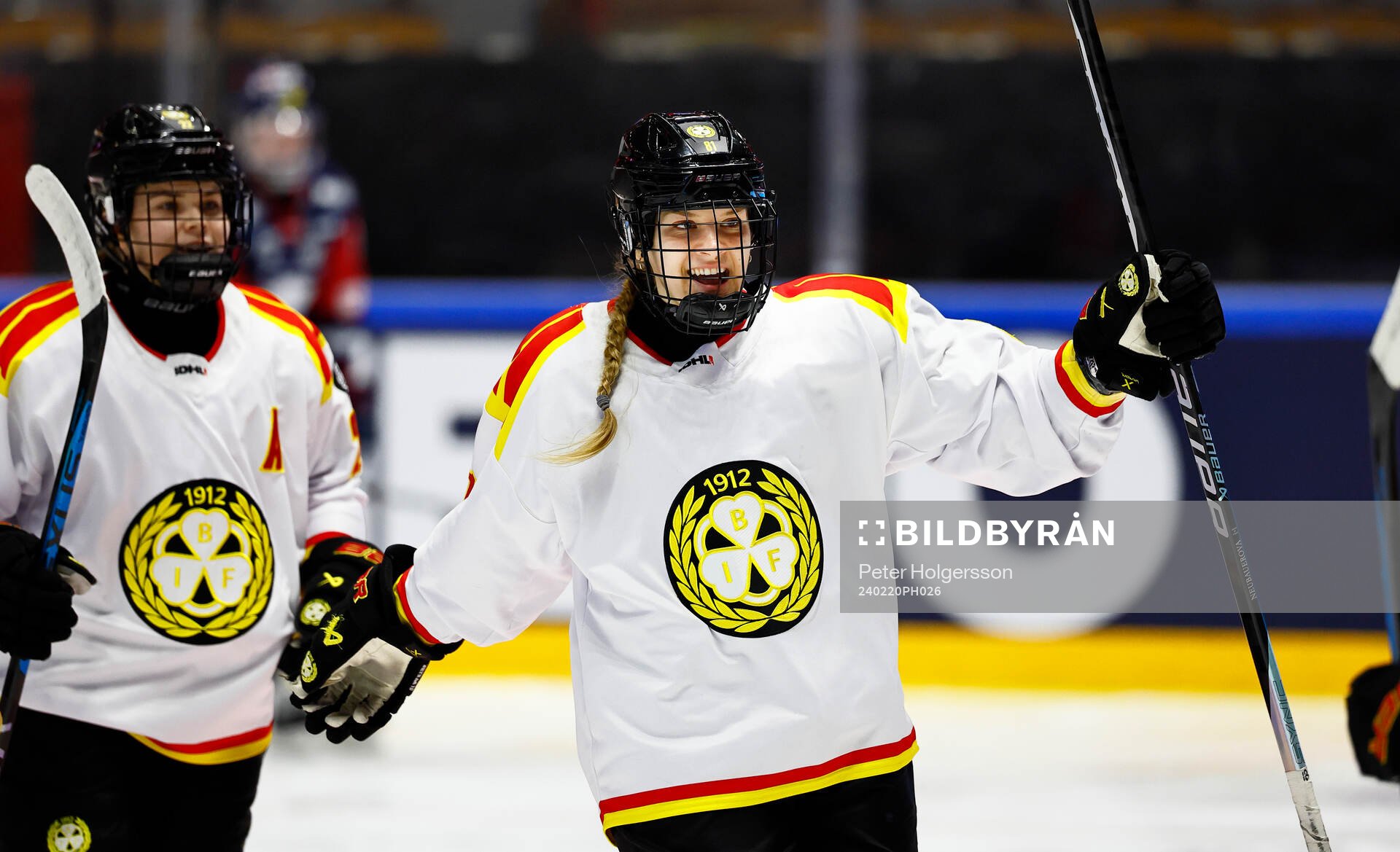Brynäs Noemi Neubauerova jublar