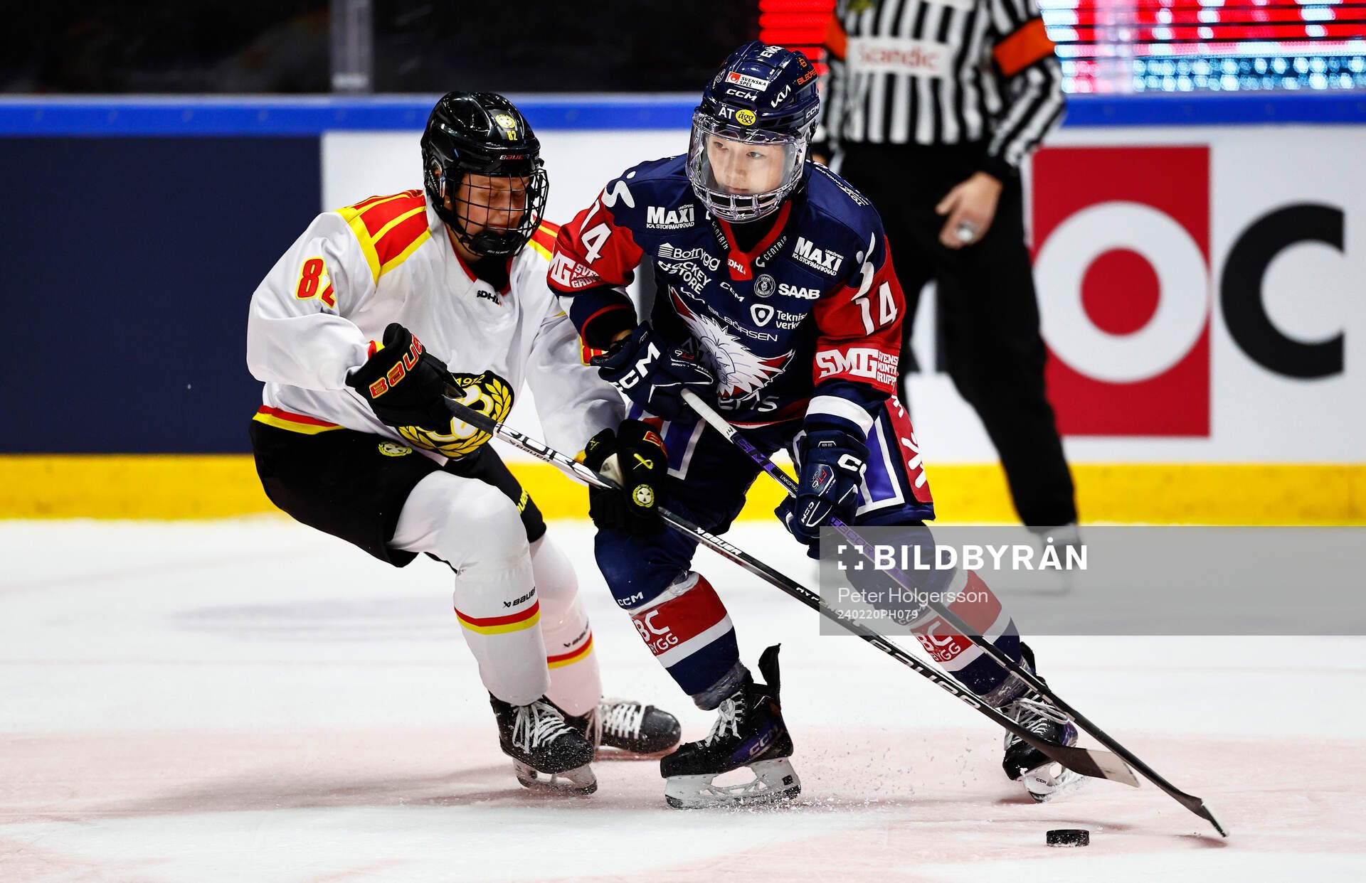 Brynäs Annie Silén och Linköpings Haruka Toko