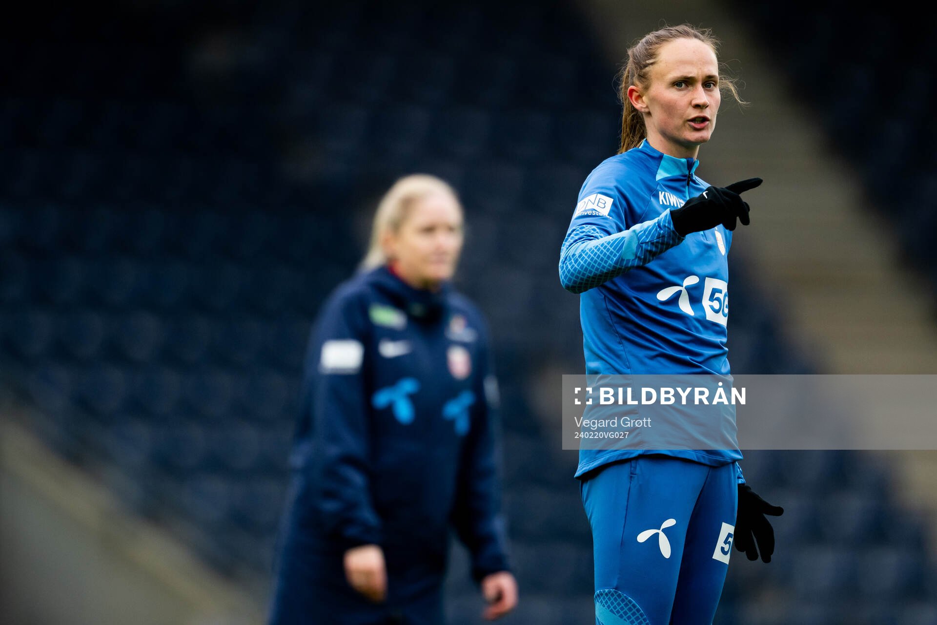 Caroline Graham Hansen of the Norwegian women's national