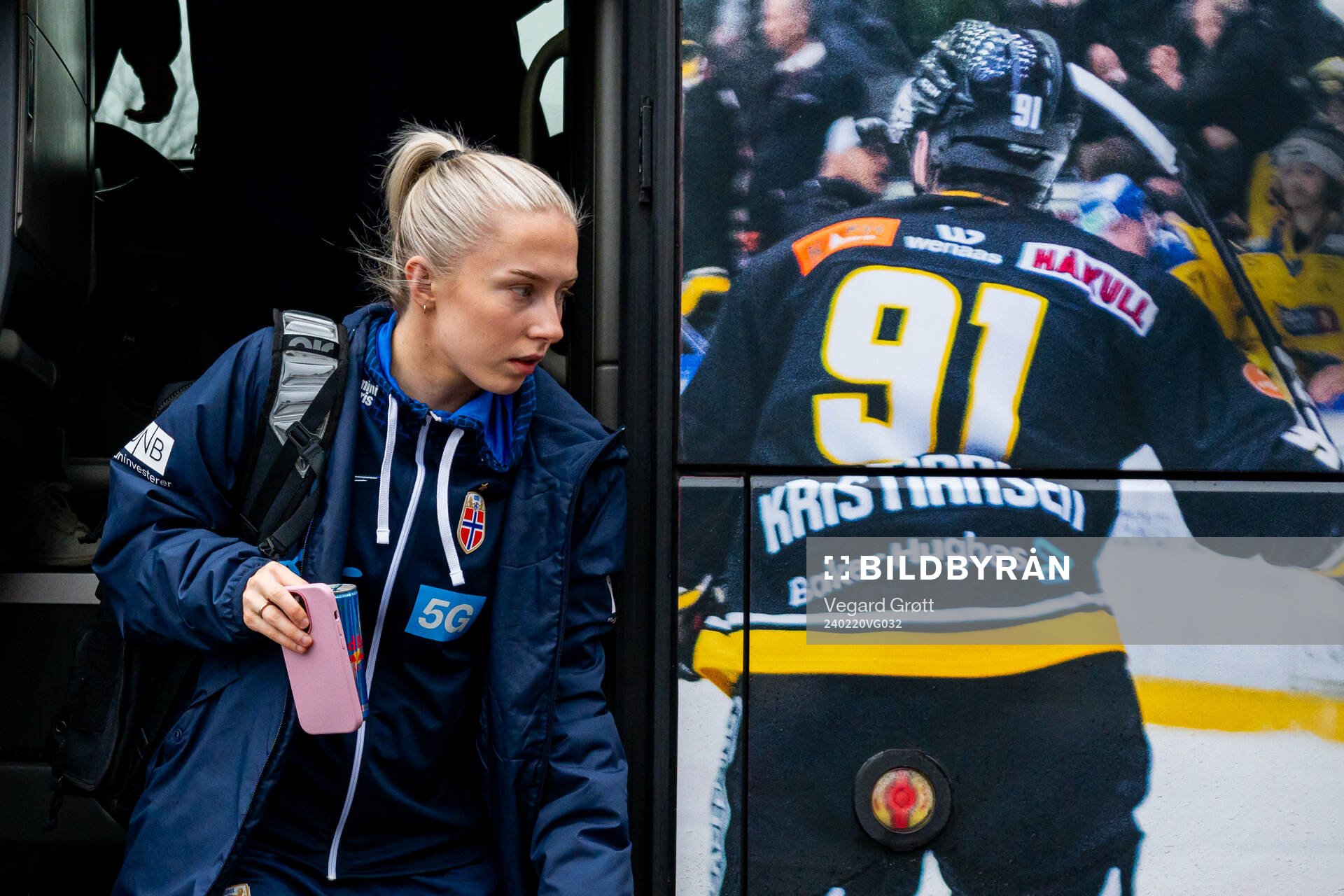 Thea Bjelde of the Norwegian women's national football team