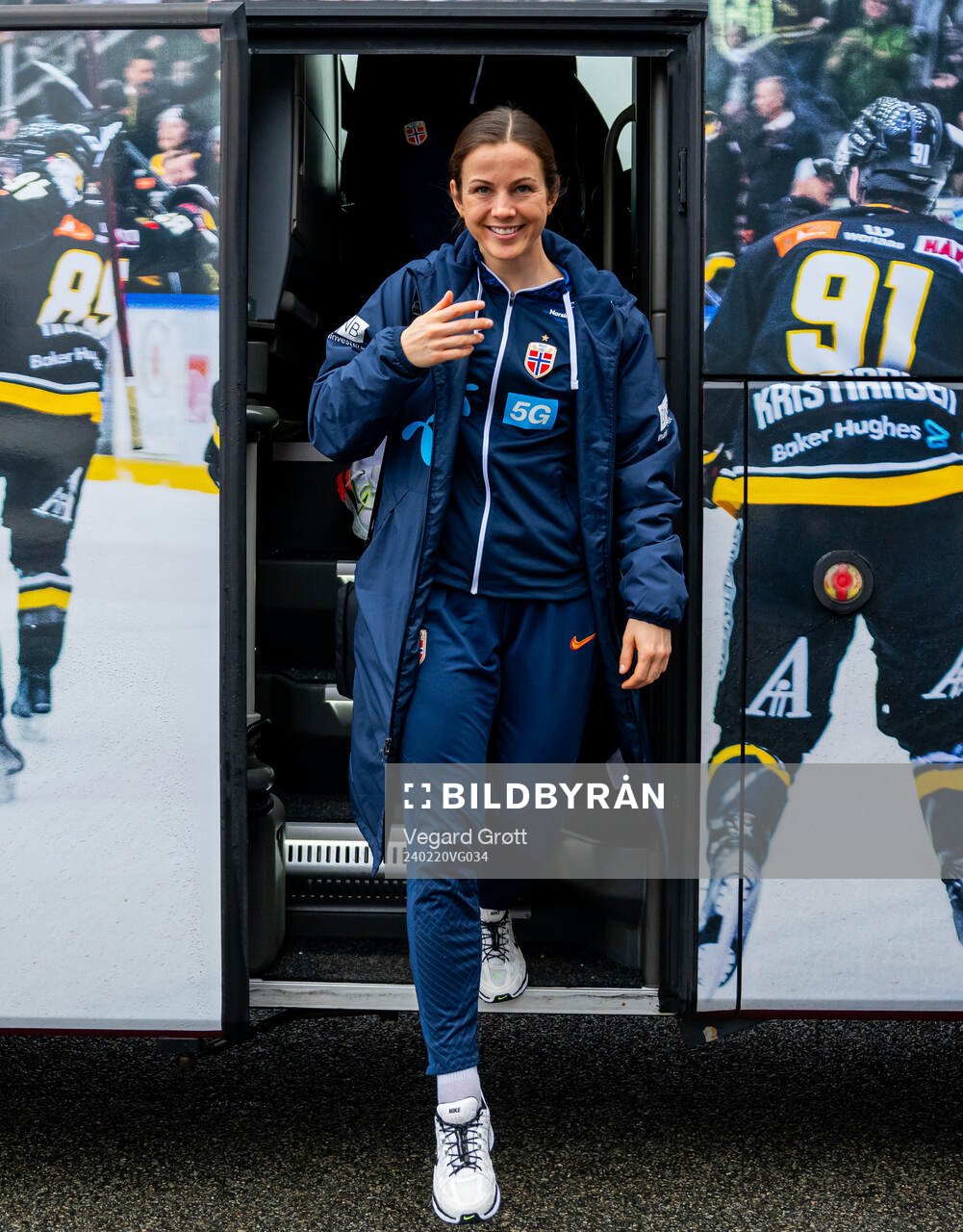 Tuva Hansen of the Norwegian women's national football team