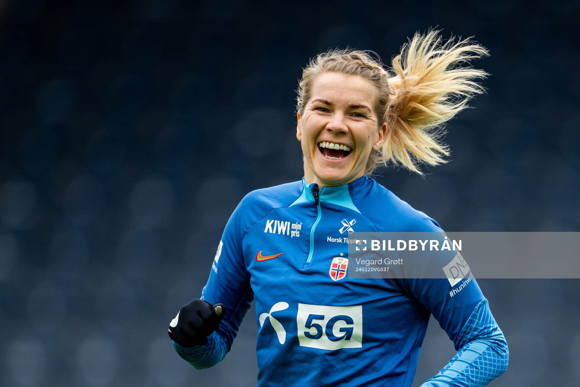 Ada Hegerberg of the Norwegian women's national football