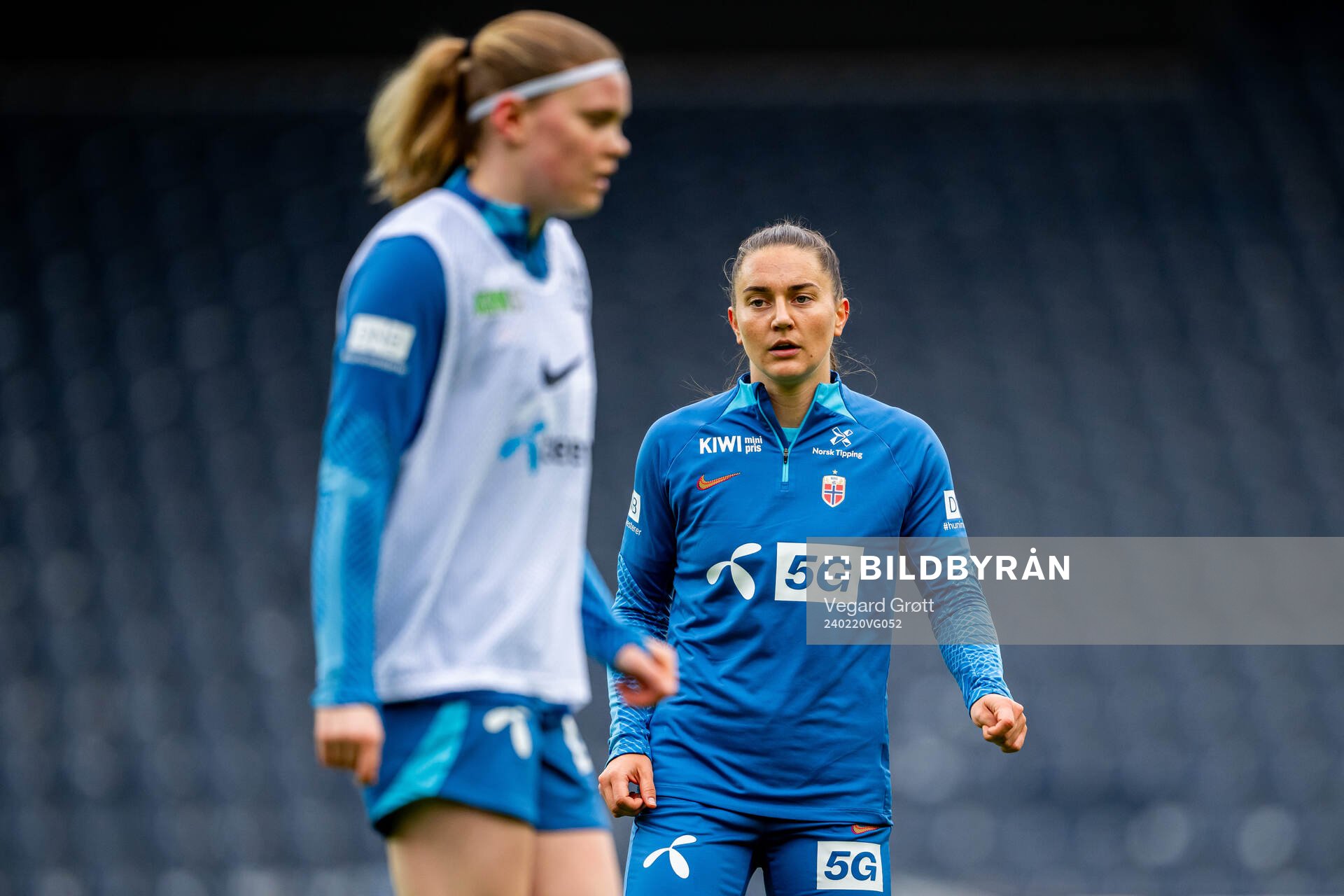Vilde Bøe Risa of the Norwegian women's national football
