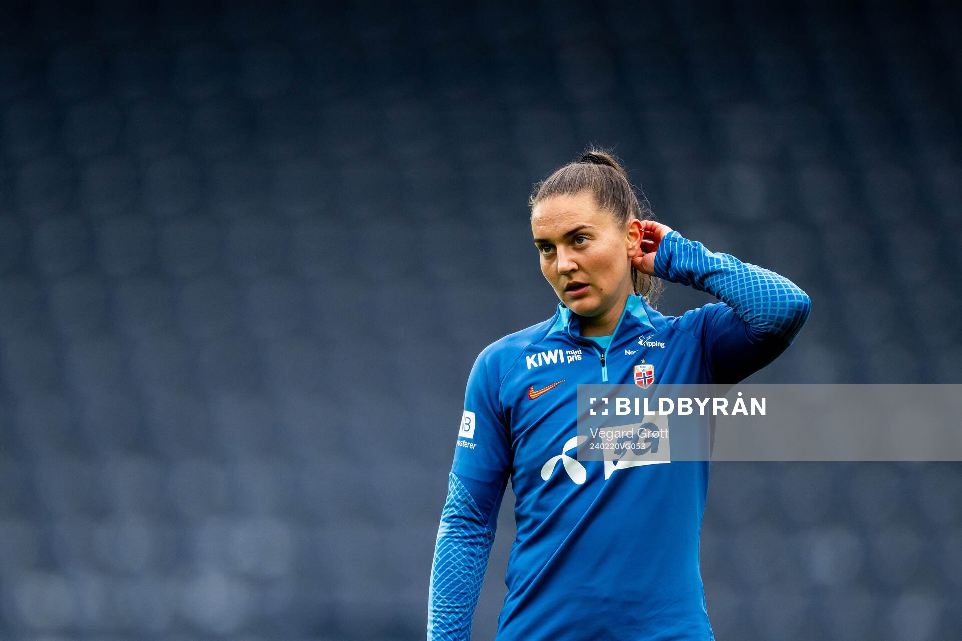 Vilde Bøe Risa of the Norwegian women's national football