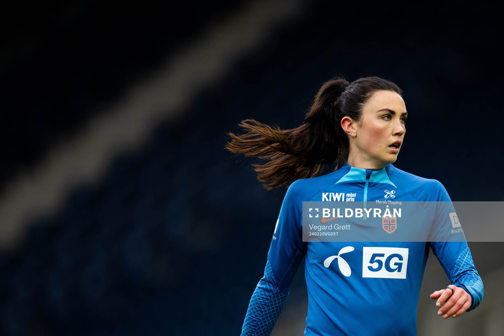 Ingrid Syrstad Engen of the Norwegian women's national