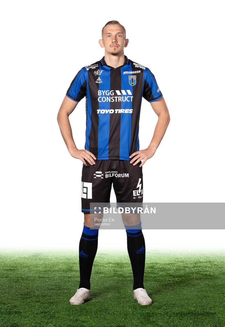 Sirius Jakob Voelkerling Persson poserar för ett porträtt den 20 februari 2024 i Uppsala.