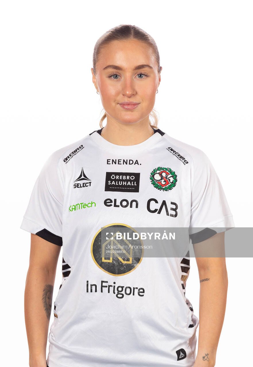 Örebros Nellie Thörngren poserar för ett porträtt den 21 februari 2024 i Örebro.